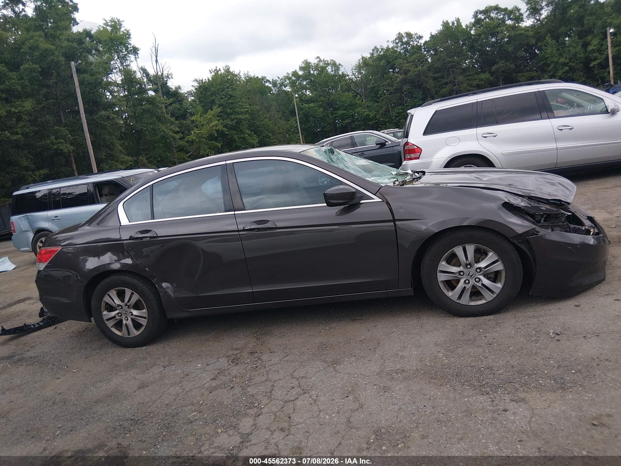 2011 Honda Accord 2.4 Lx-p Gray vin: 1HGCP2F49BA023774