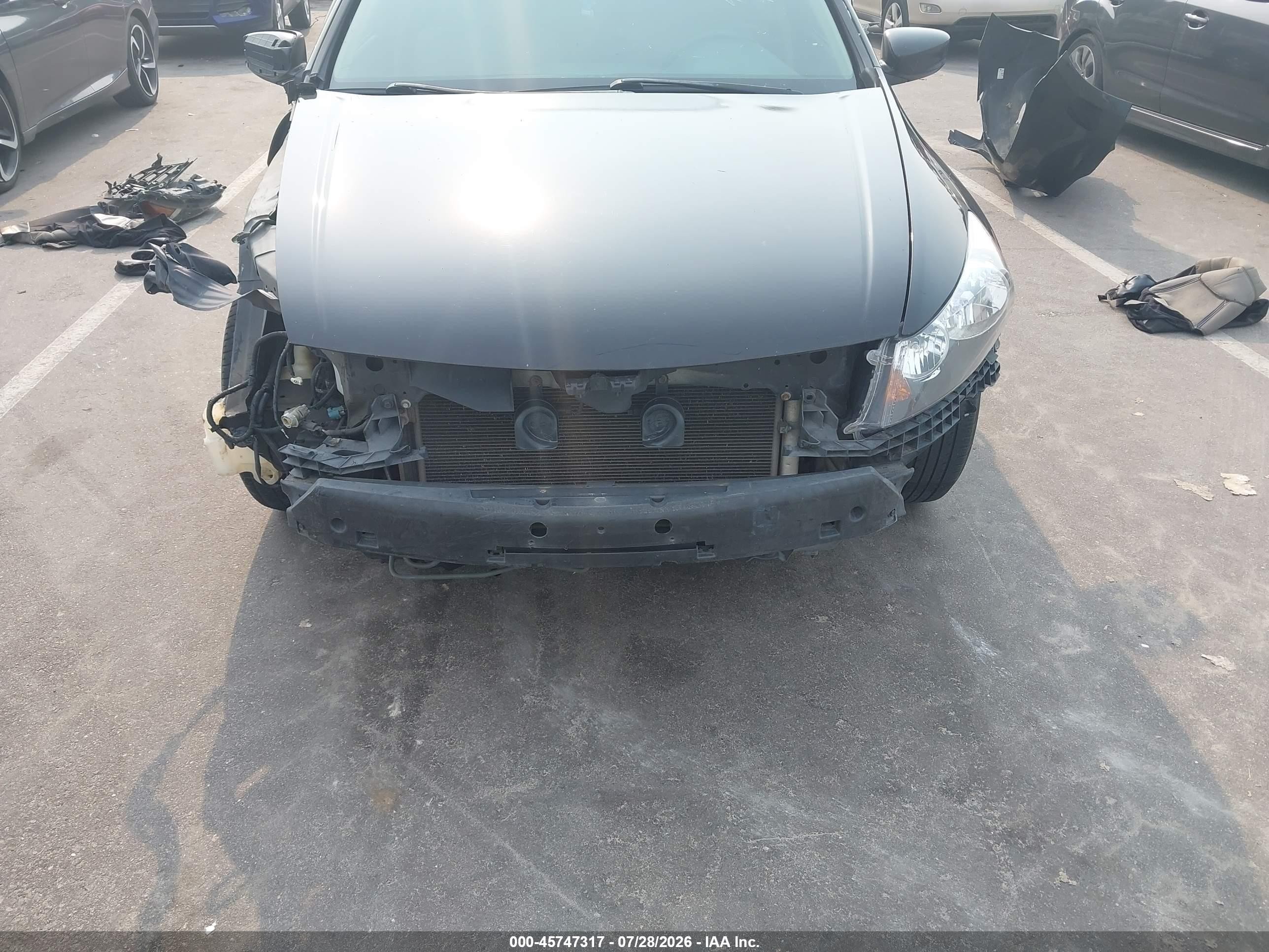 2012 Honda Accord 2.4 Lx-p Black vin: 1HGCP2F49CA001887