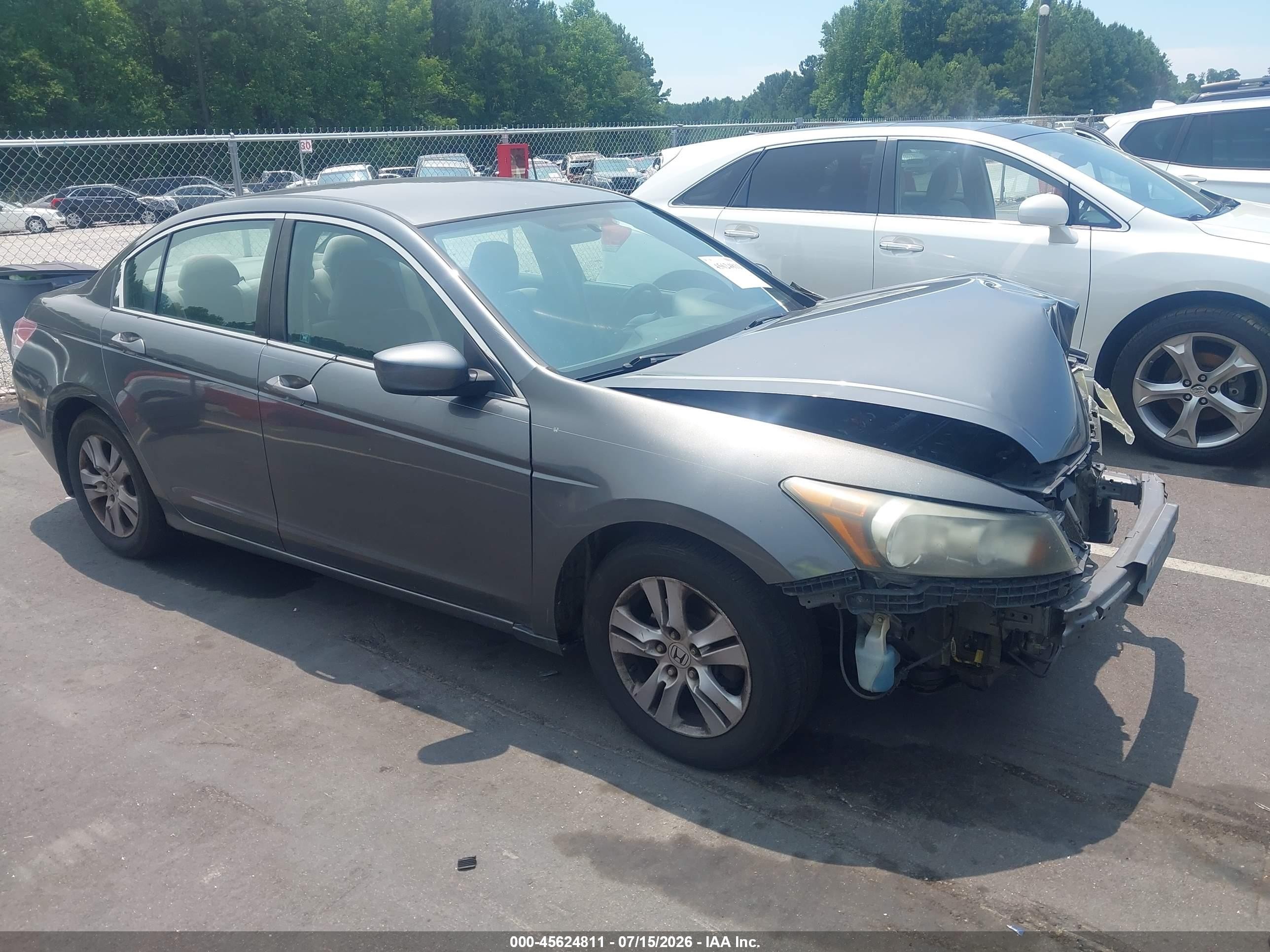 2012 Honda Accord 2.4 Lx-p Gray vin: 1HGCP2F49CA023419