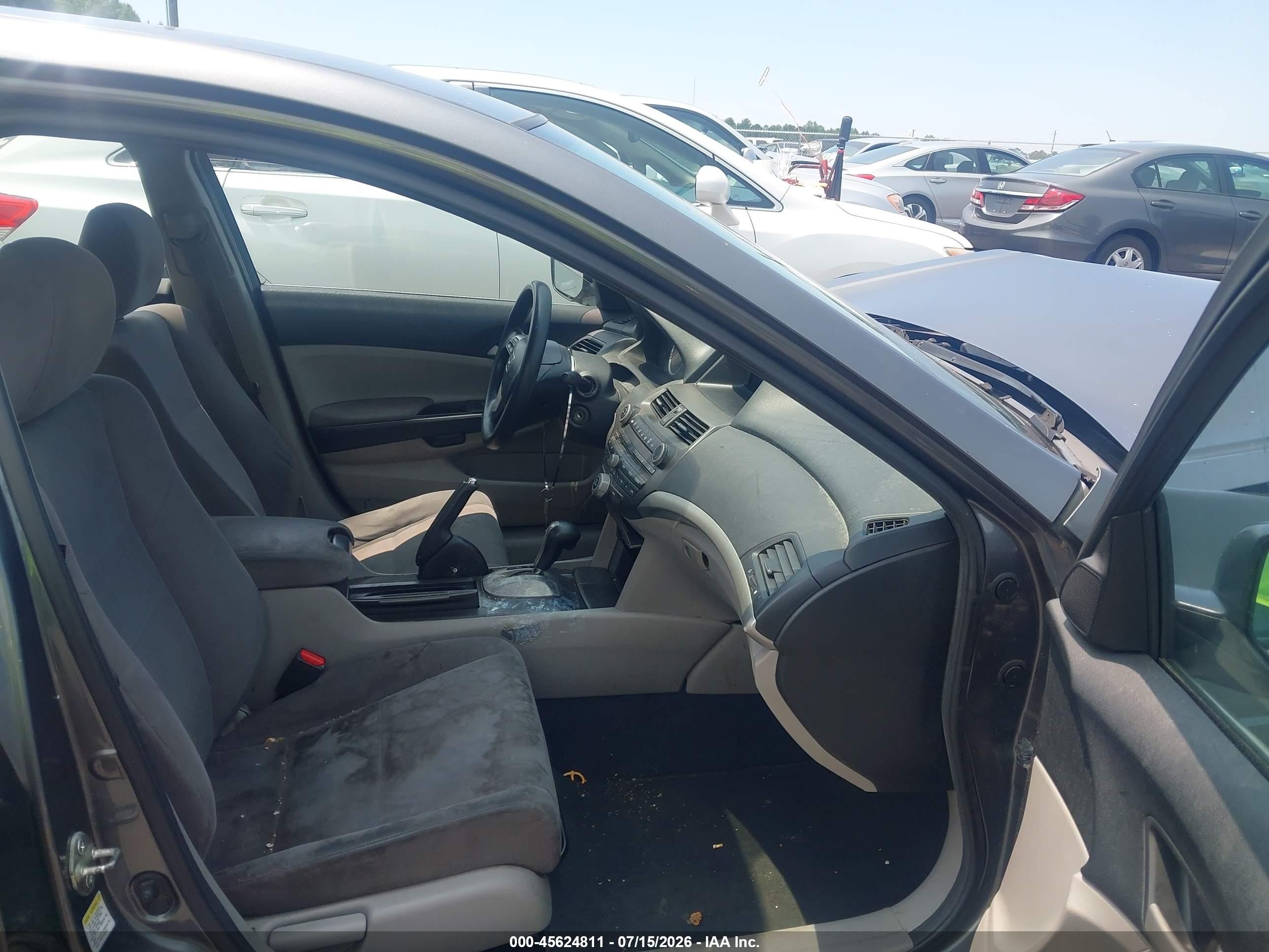 2012 Honda Accord 2.4 Lx-p Gray vin: 1HGCP2F49CA023419