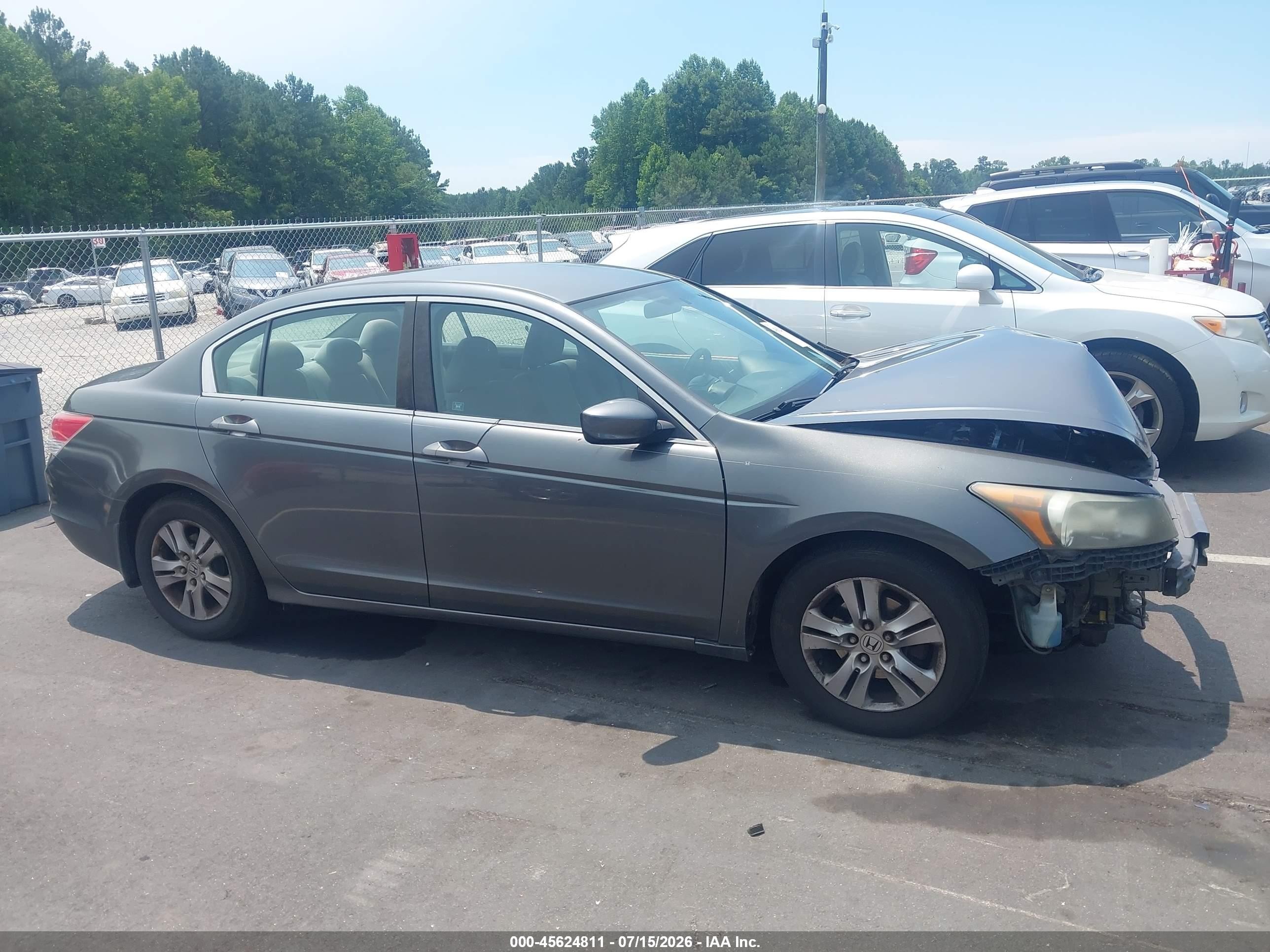 2012 Honda Accord 2.4 Lx-p Gray vin: 1HGCP2F49CA023419