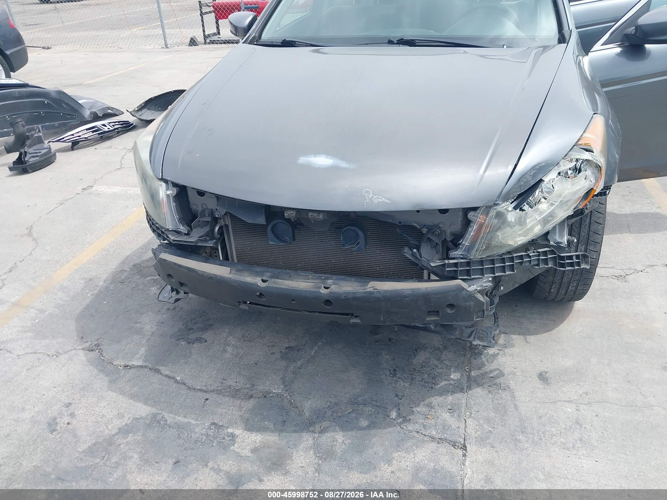 2012 Honda Accord 2.4 Lx-p Gray vin: 1HGCP2F49CA031214