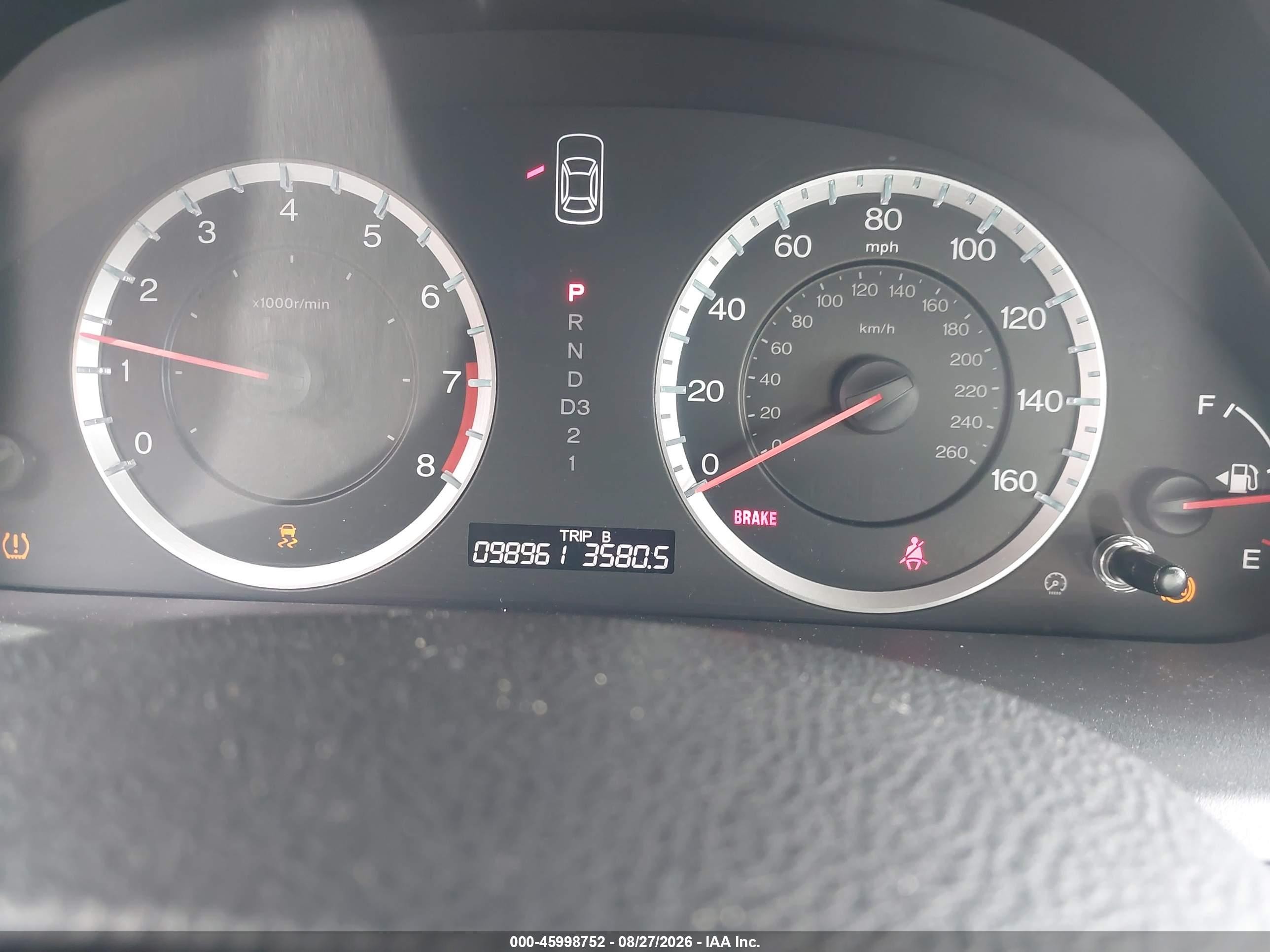 2012 Honda Accord 2.4 Lx-p Gray vin: 1HGCP2F49CA031214