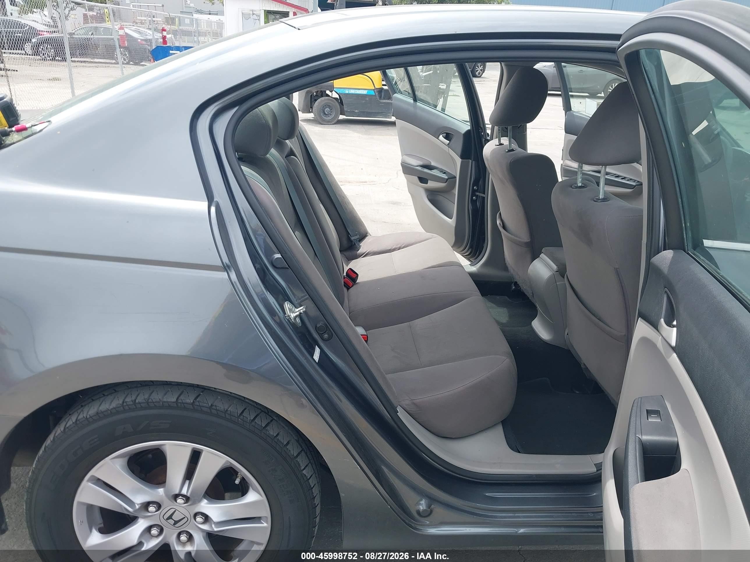 2012 Honda Accord 2.4 Lx-p Gray vin: 1HGCP2F49CA031214
