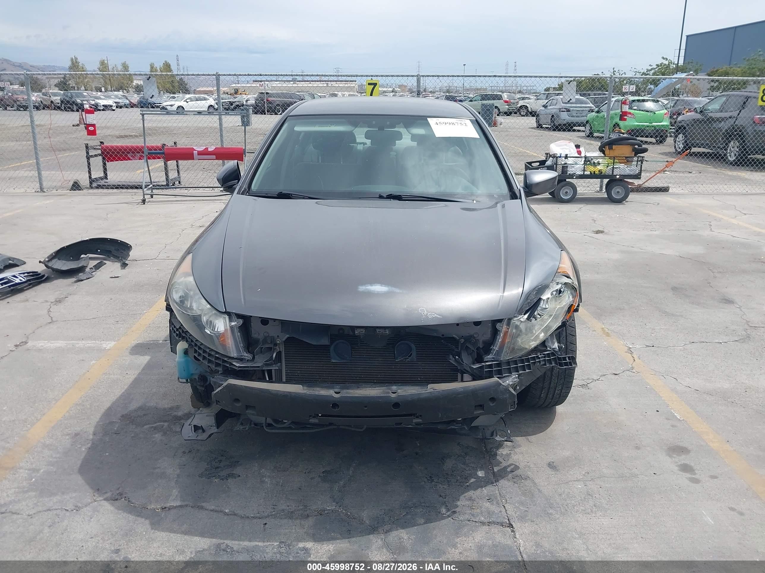 2012 Honda Accord 2.4 Lx-p Gray vin: 1HGCP2F49CA031214