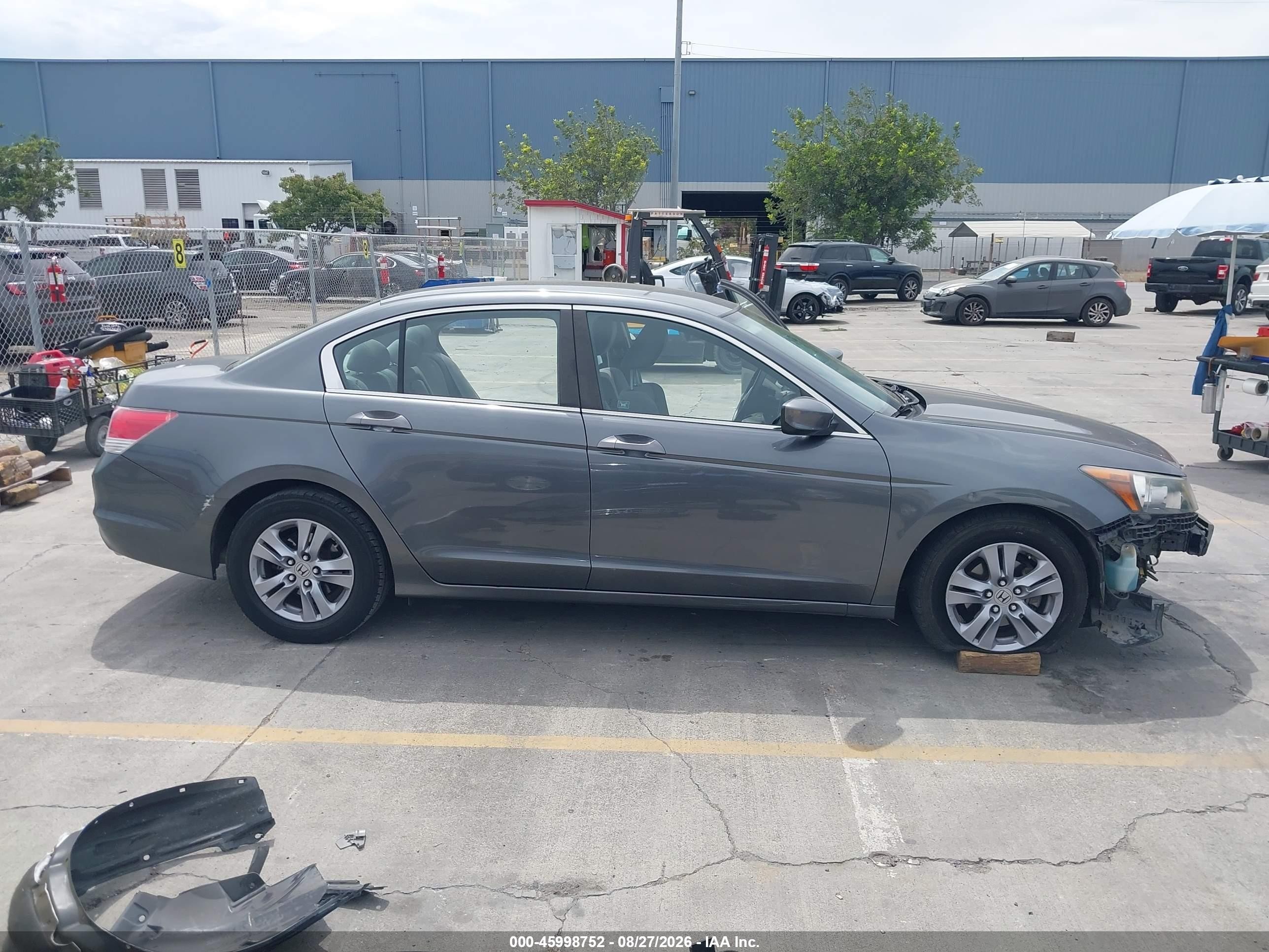 2012 Honda Accord 2.4 Lx-p Gray vin: 1HGCP2F49CA031214