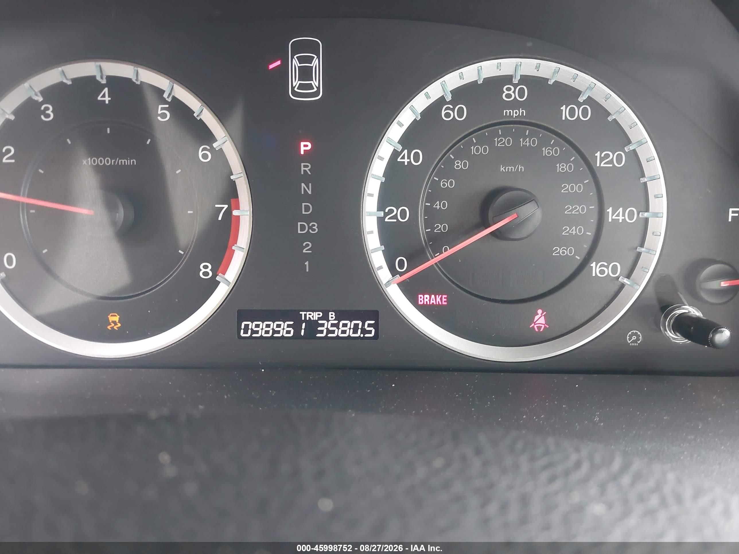 2012 Honda Accord 2.4 Lx-p Gray vin: 1HGCP2F49CA031214