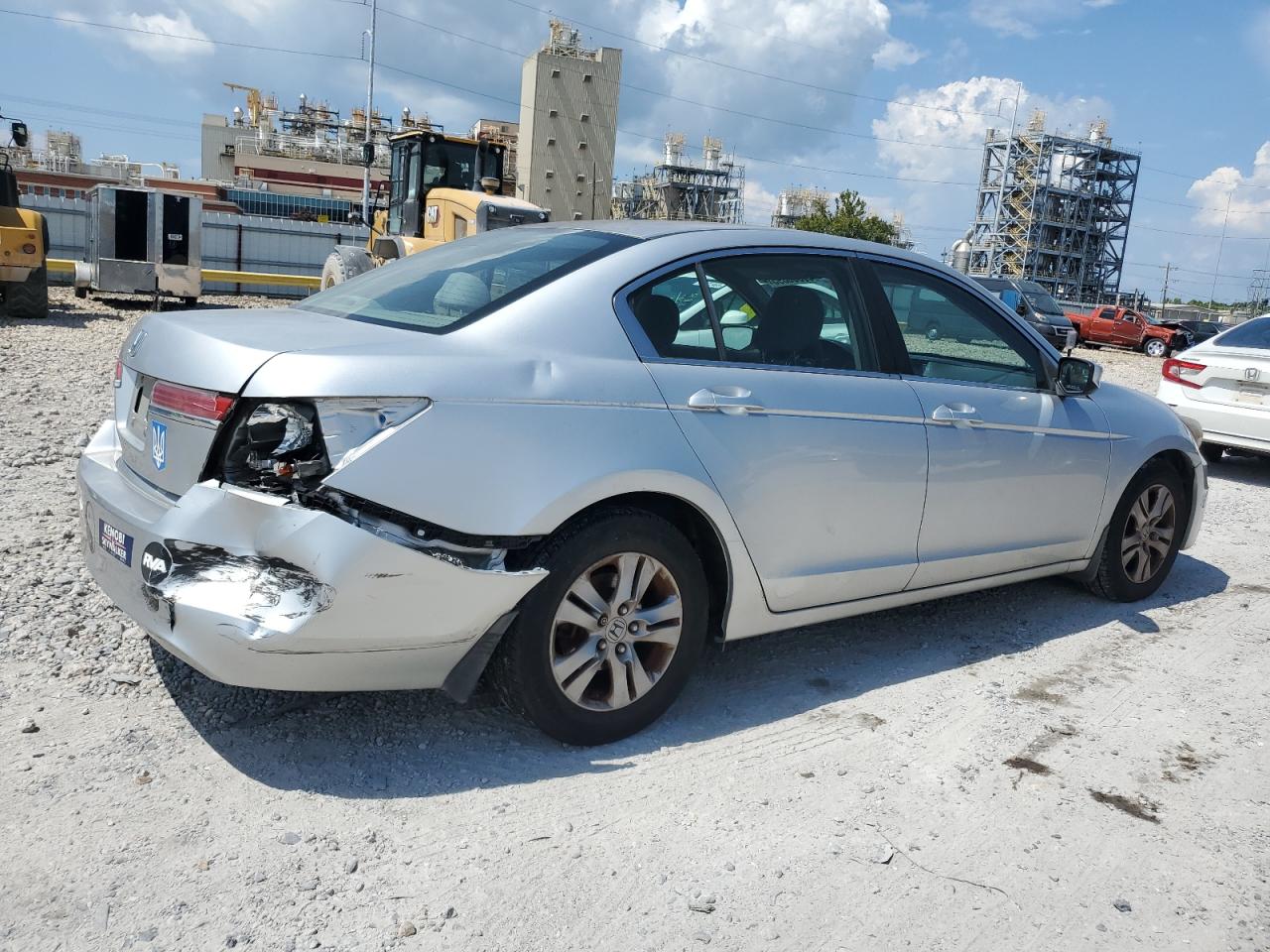 2012 Honda Accord Серебряный vin: 1HGCP2F49CA075780