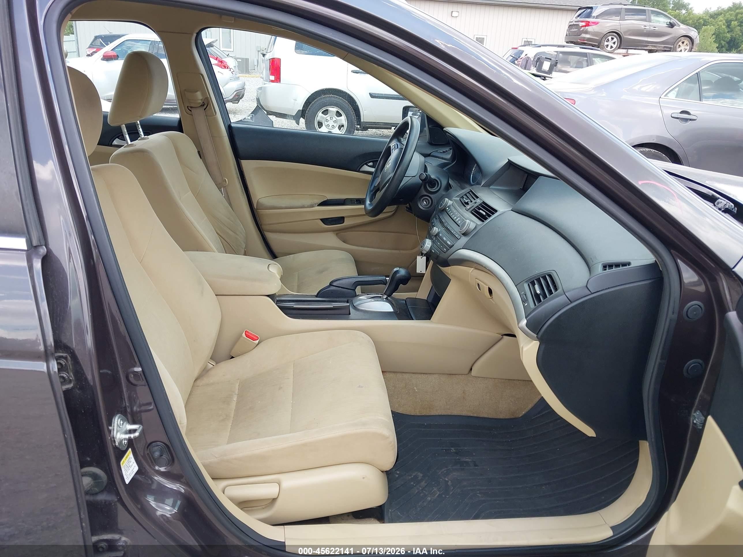 2012 Honda Accord 2.4 Lx-p Black vin: 1HGCP2F49CA103030