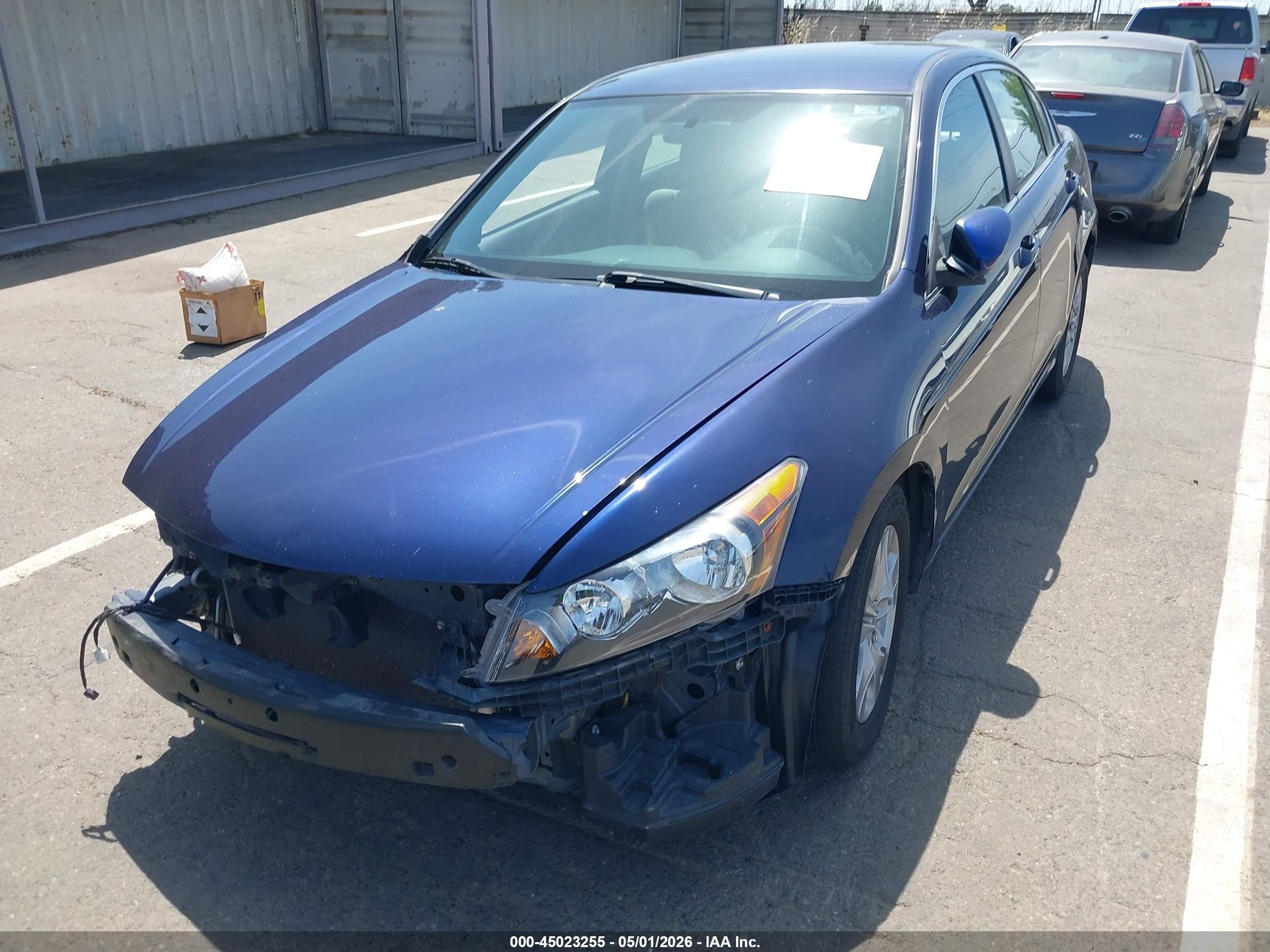 2012 Honda Accord 2.4 Lx-p Blue vin: 1HGCP2F49CA149716