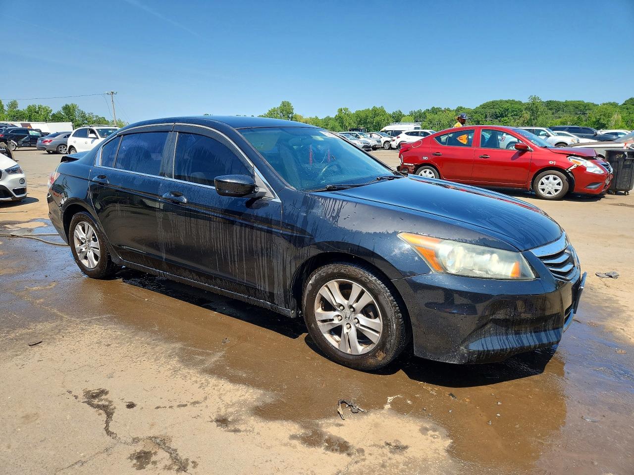 2012 Honda Accord Lxp Black vin: 1HGCP2F49CA172574