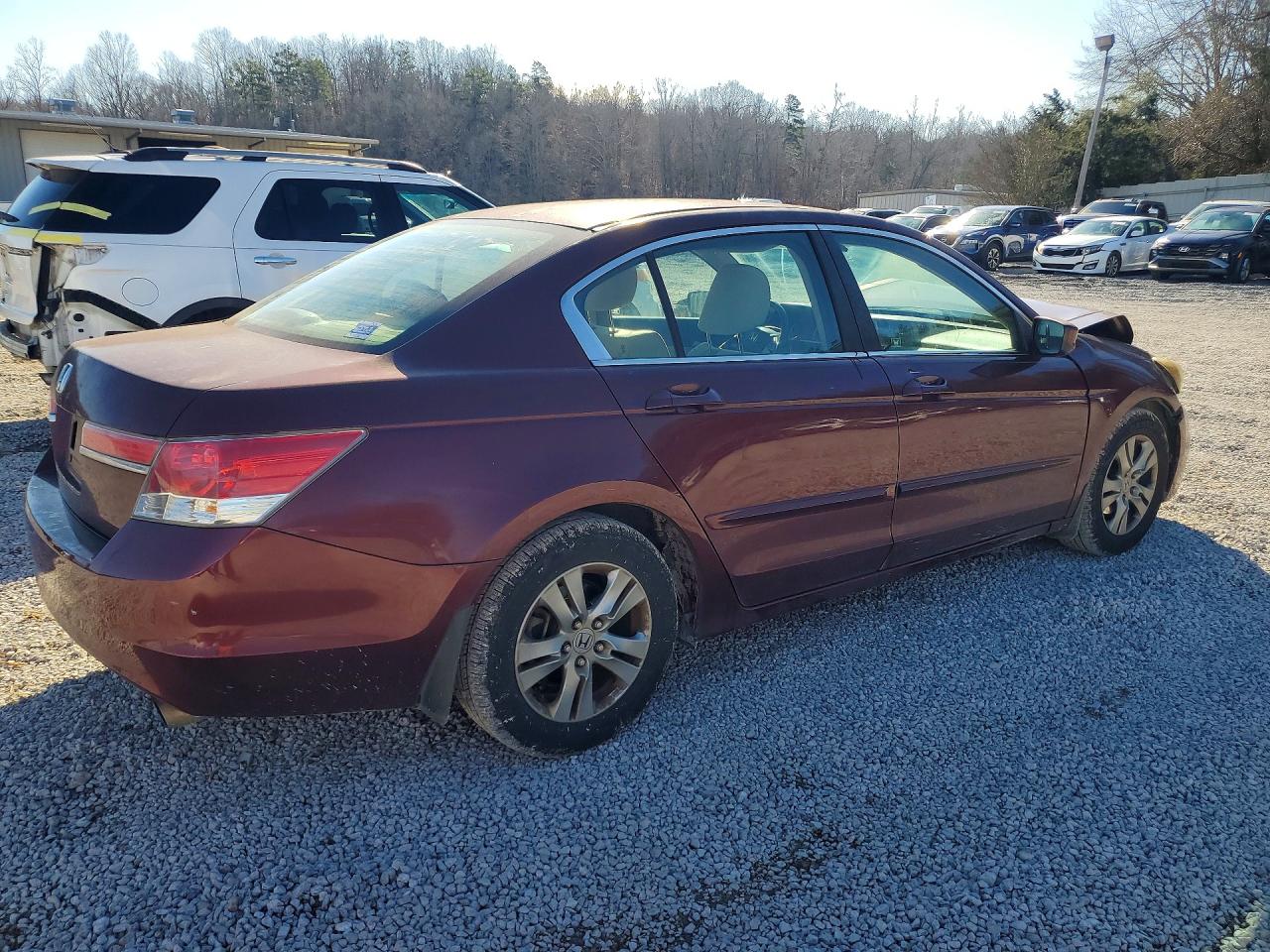 2012 Honda Accord Lxp Maroon vin: 1HGCP2F49CA173868