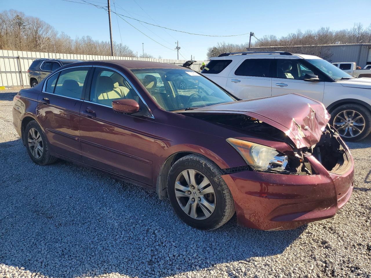 2012 Honda Accord Lxp Maroon vin: 1HGCP2F49CA173868