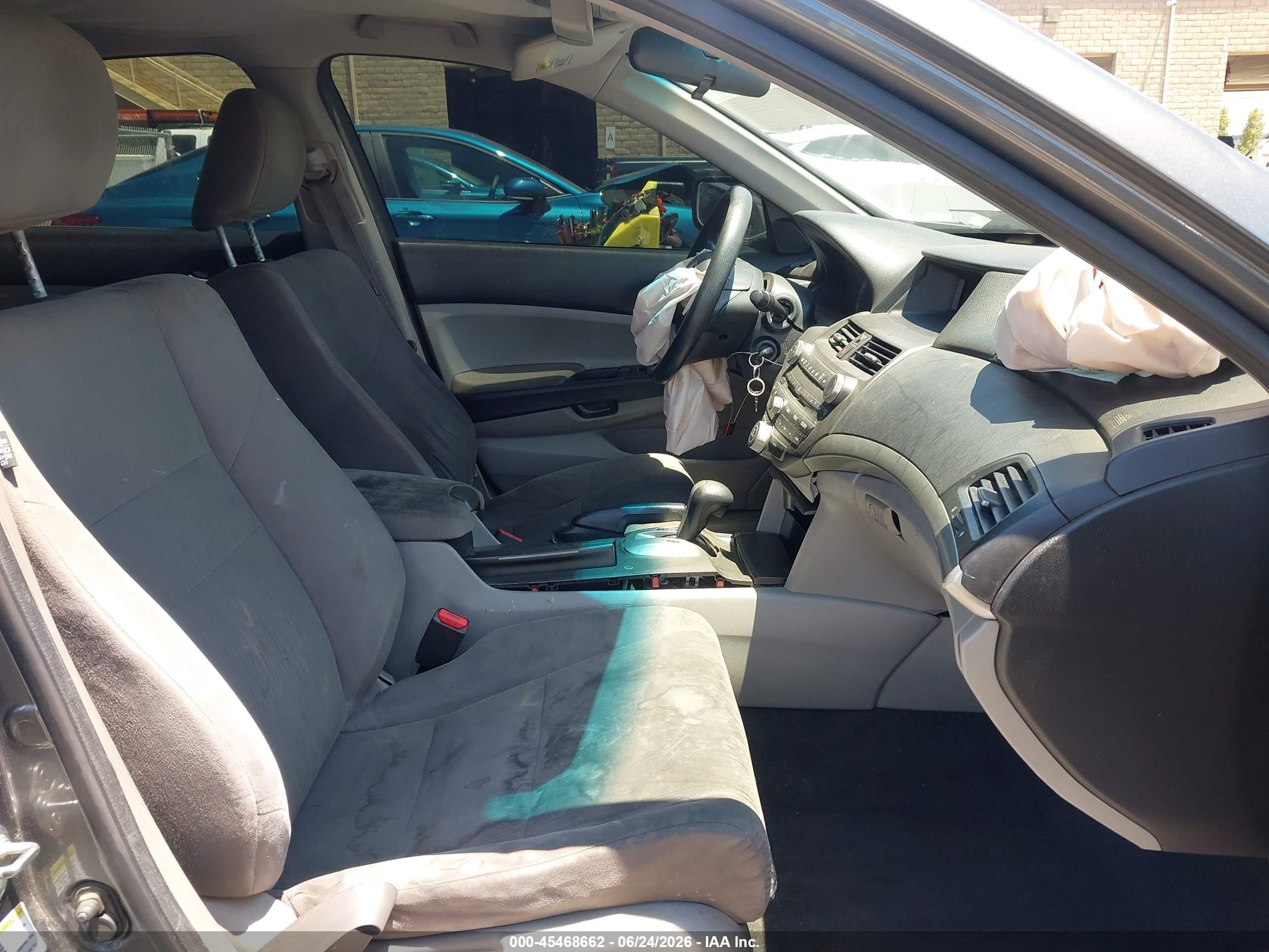 2012 Honda Accord 2.4 Lx-p Gray vin: 1HGCP2F49CA186474