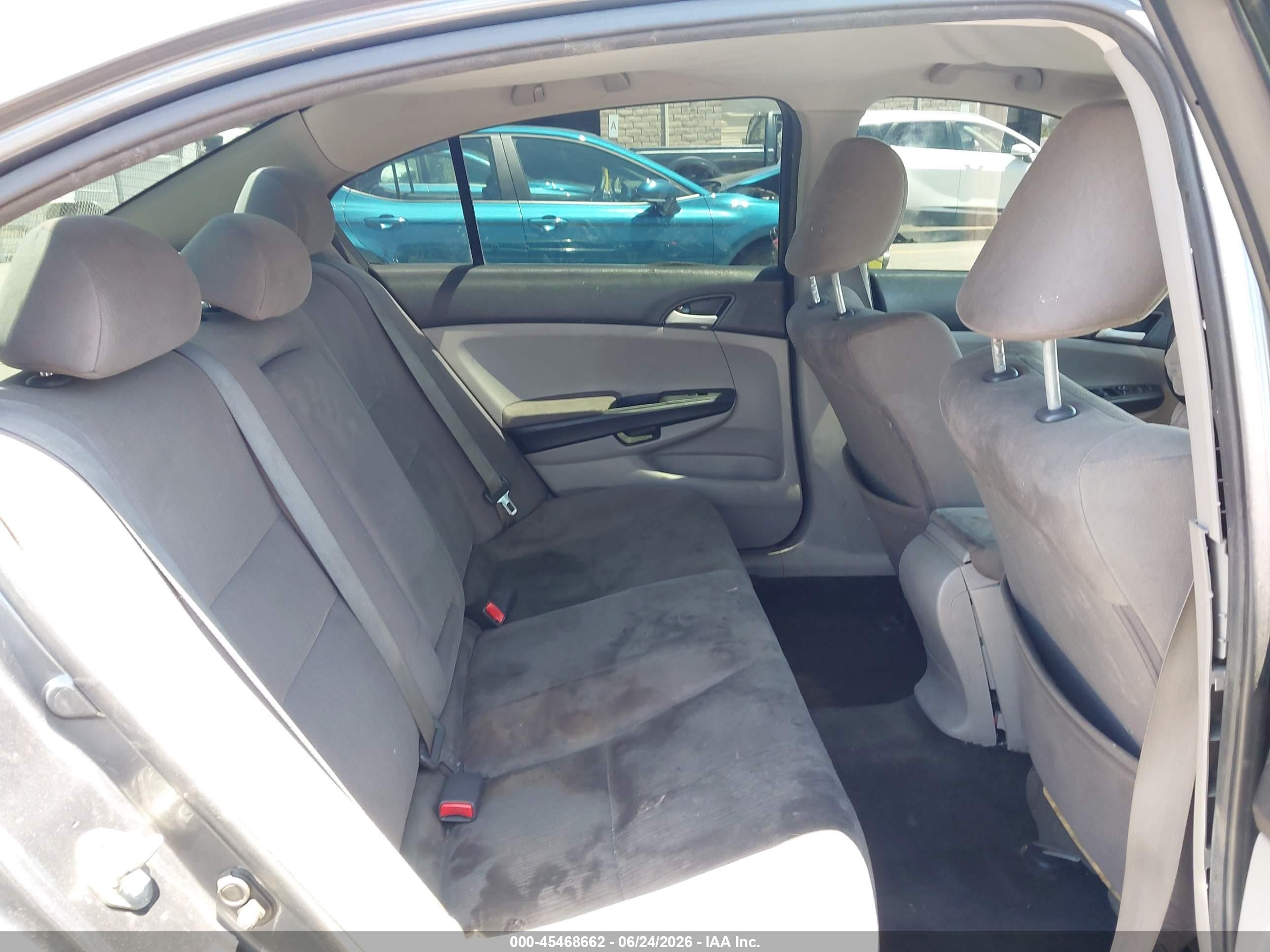 2012 Honda Accord 2.4 Lx-p Gray vin: 1HGCP2F49CA186474