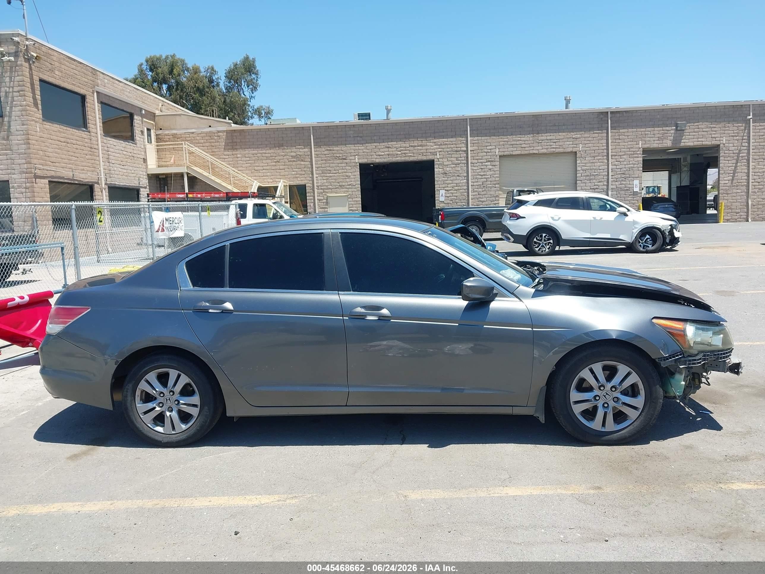 2012 Honda Accord 2.4 Lx-p Gray vin: 1HGCP2F49CA186474