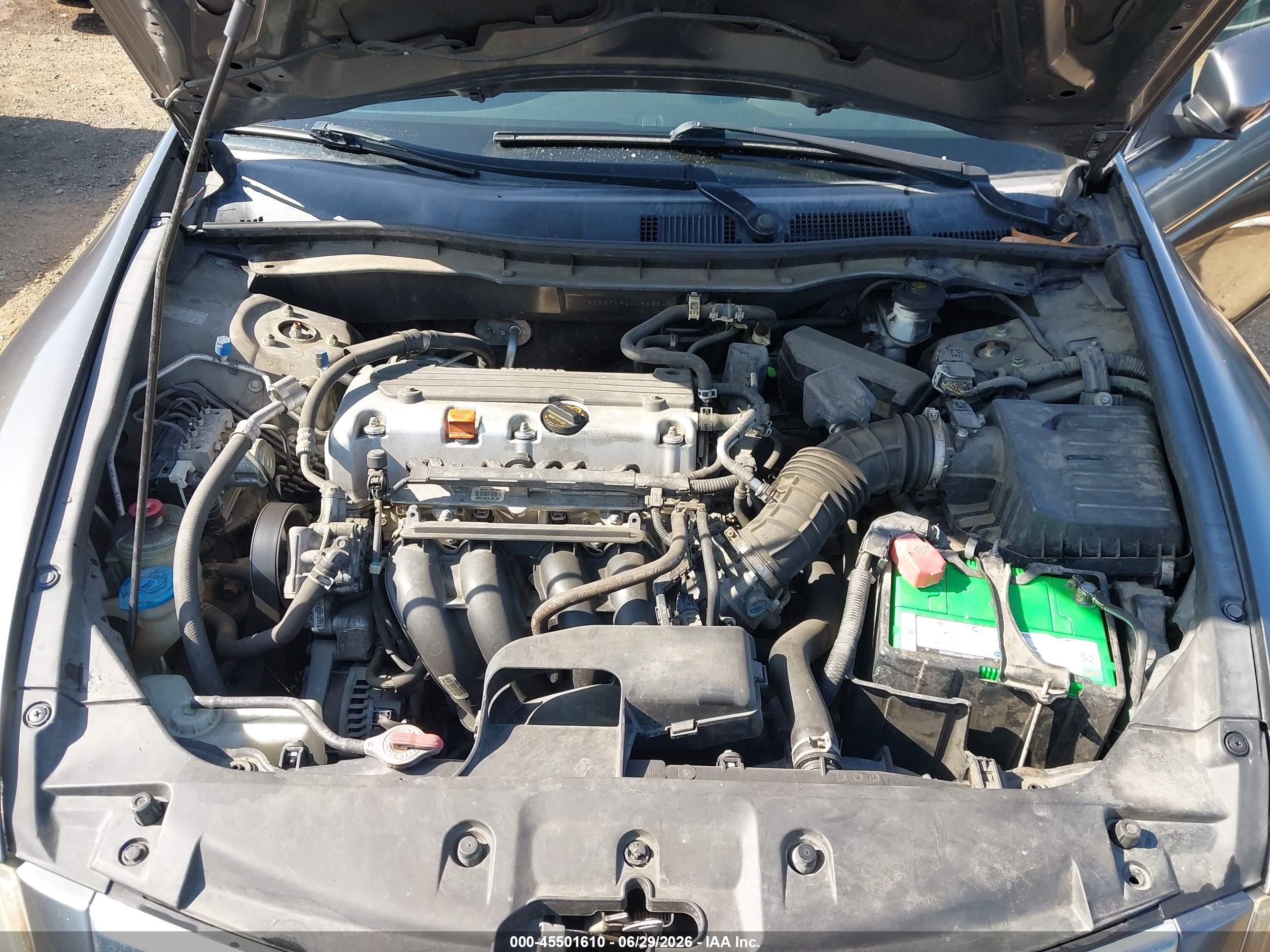 2012 Honda Accord 2.4 Lx-p Gray vin: 1HGCP2F49CA196504