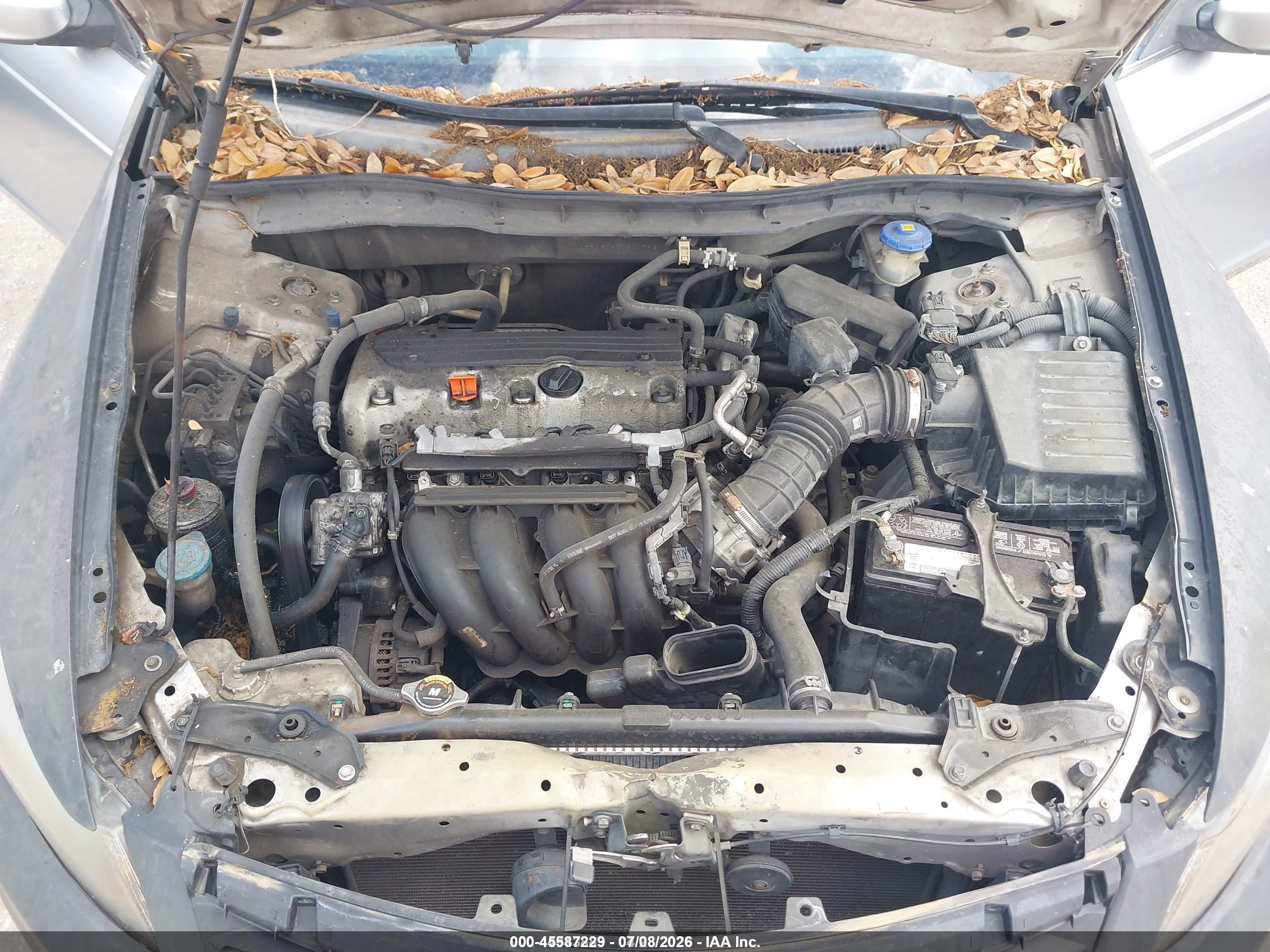 2012 Honda Accord 2.4 Lx-p Silver vin: 1HGCP2F49CA201782