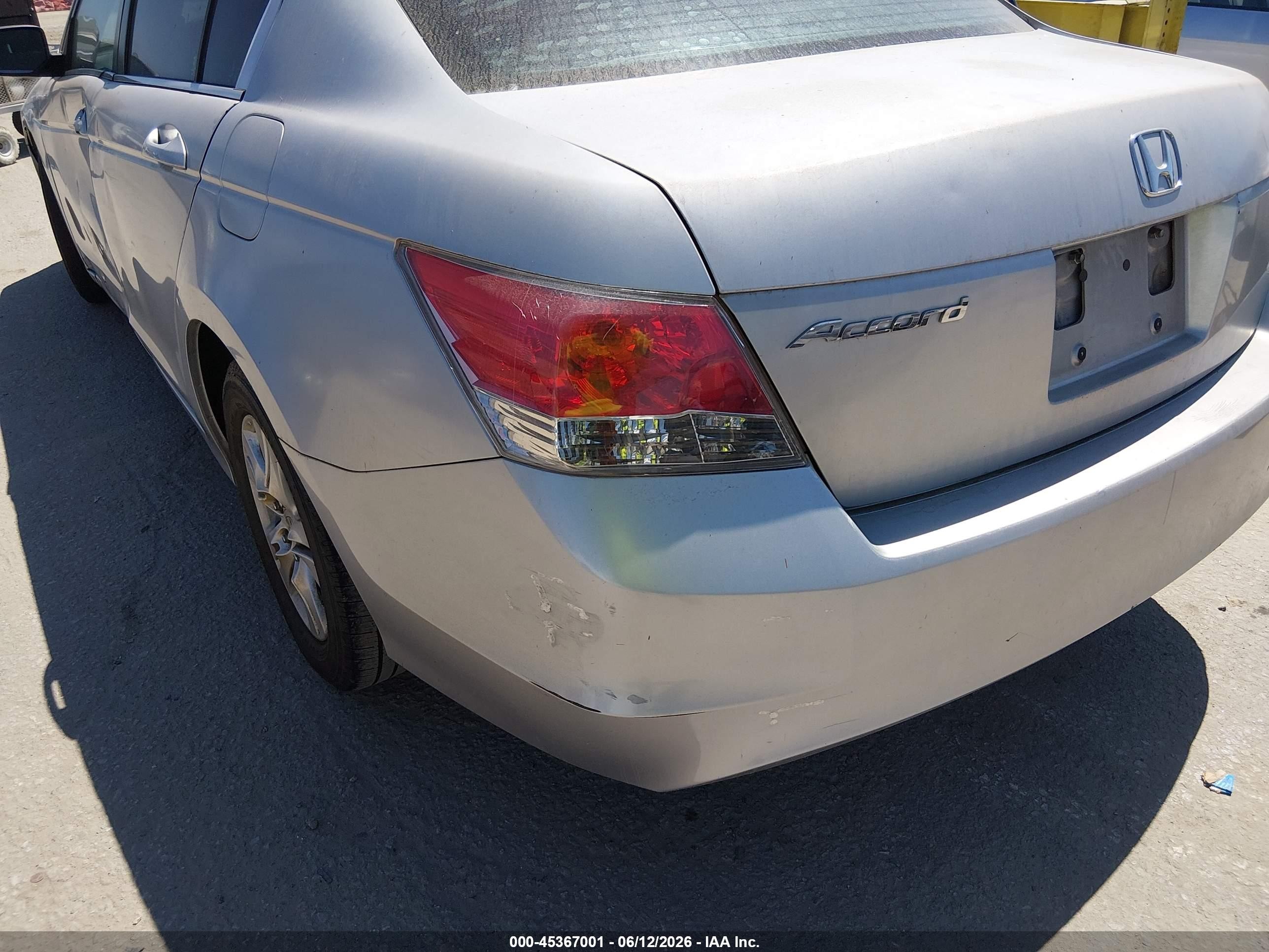 2010 Honda Accord 2.4 Lx-p Silver vin: 1HGCP2F4XAA001877