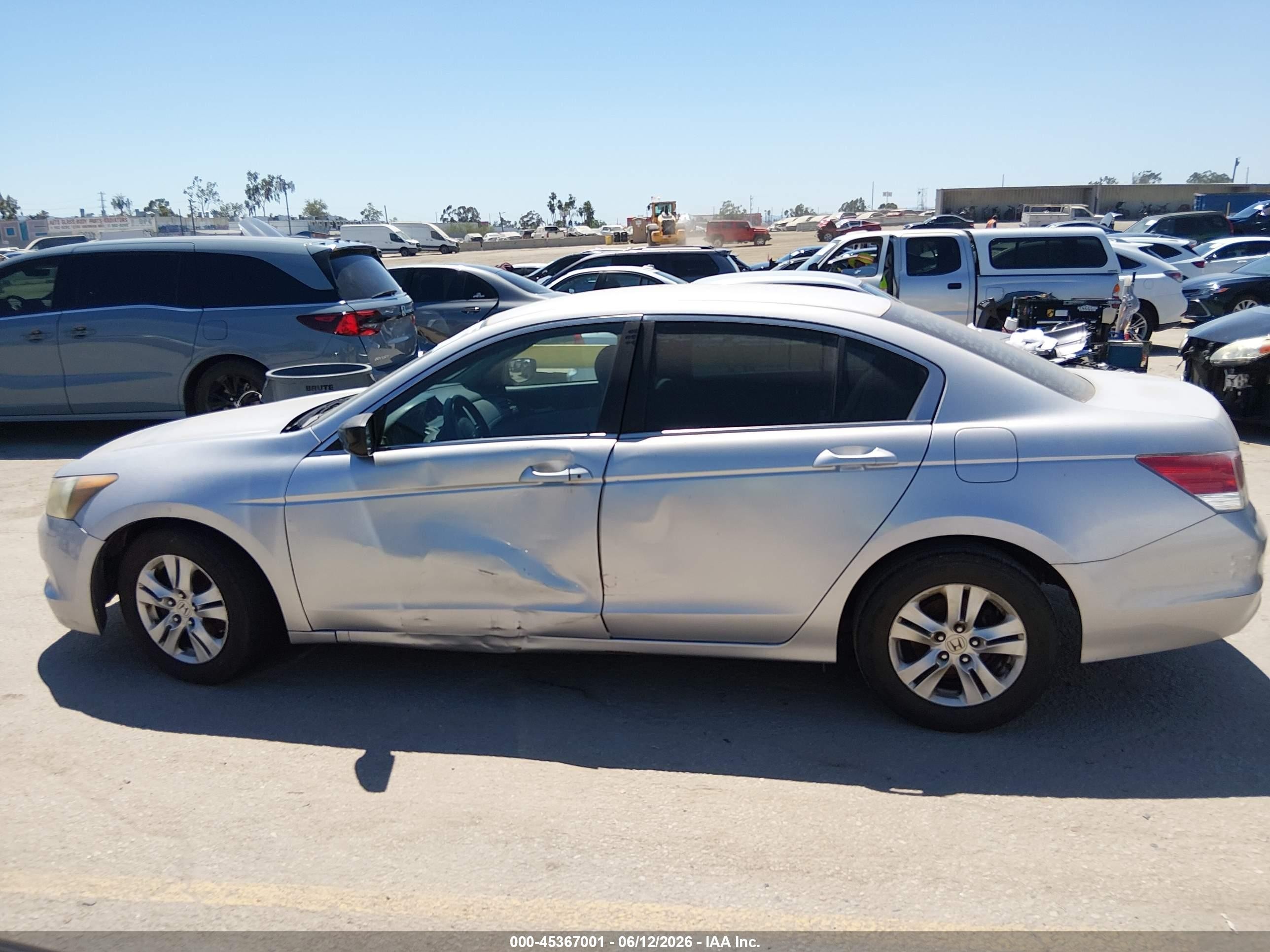 2010 Honda Accord 2.4 Lx-p Silver vin: 1HGCP2F4XAA001877