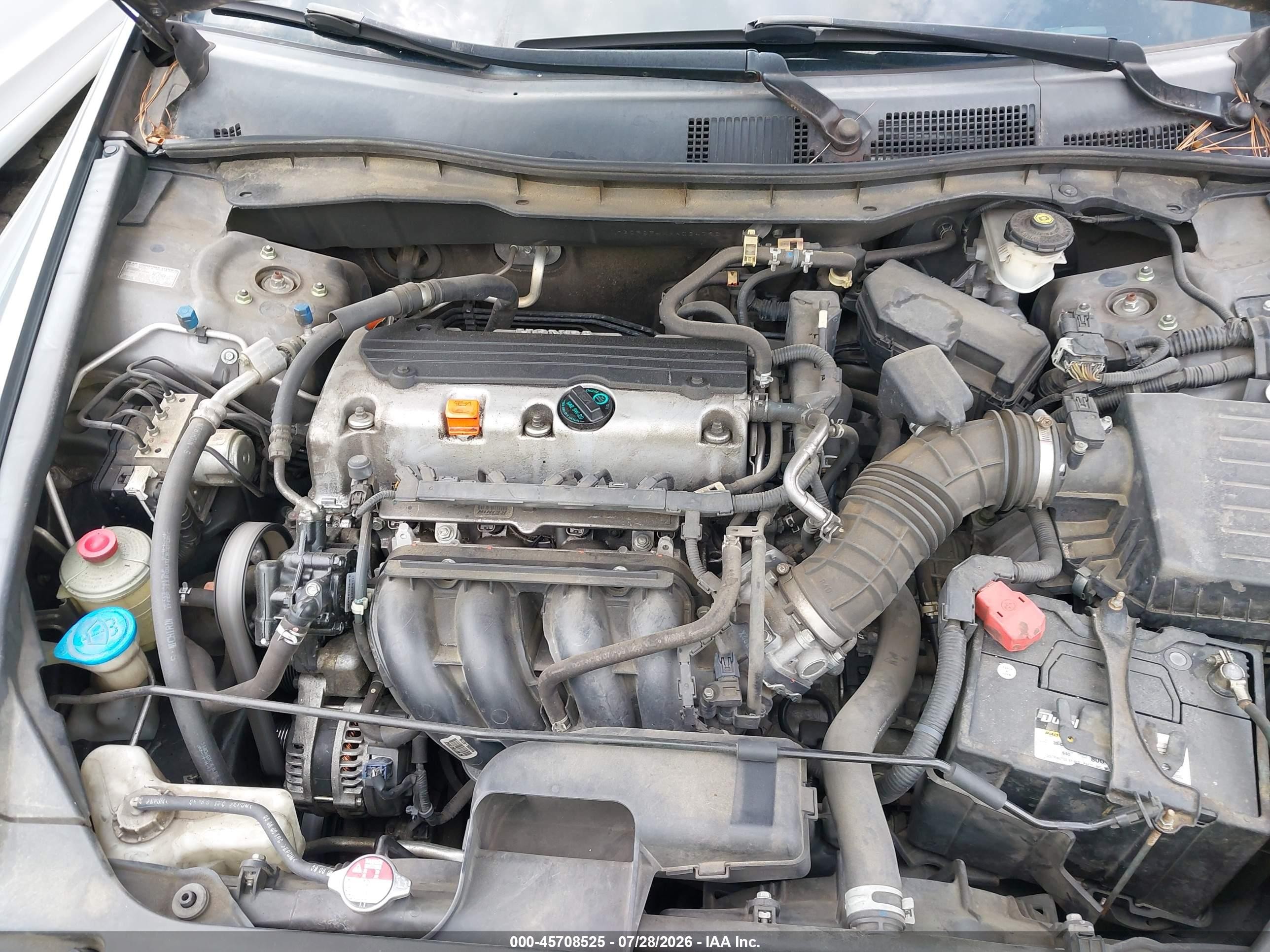 2010 Honda Accord 2.4 Lx-p Gray vin: 1HGCP2F4XAA034796
