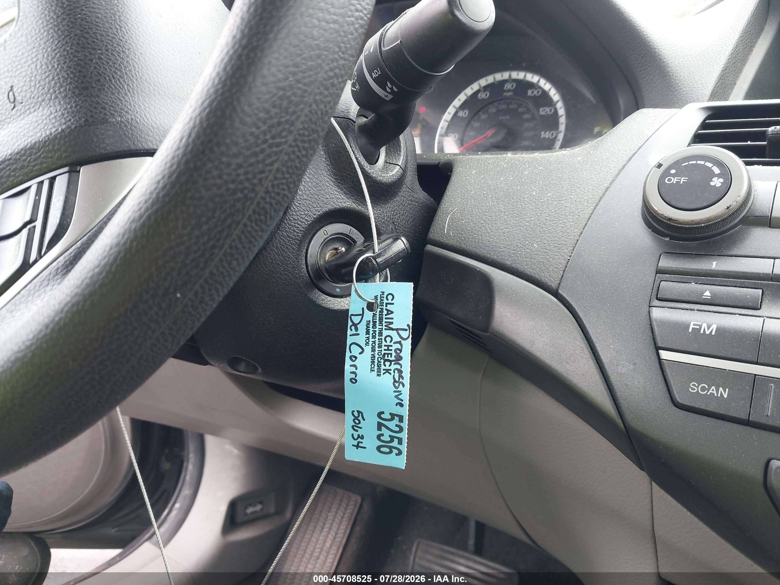 2010 Honda Accord 2.4 Lx-p Gray vin: 1HGCP2F4XAA034796