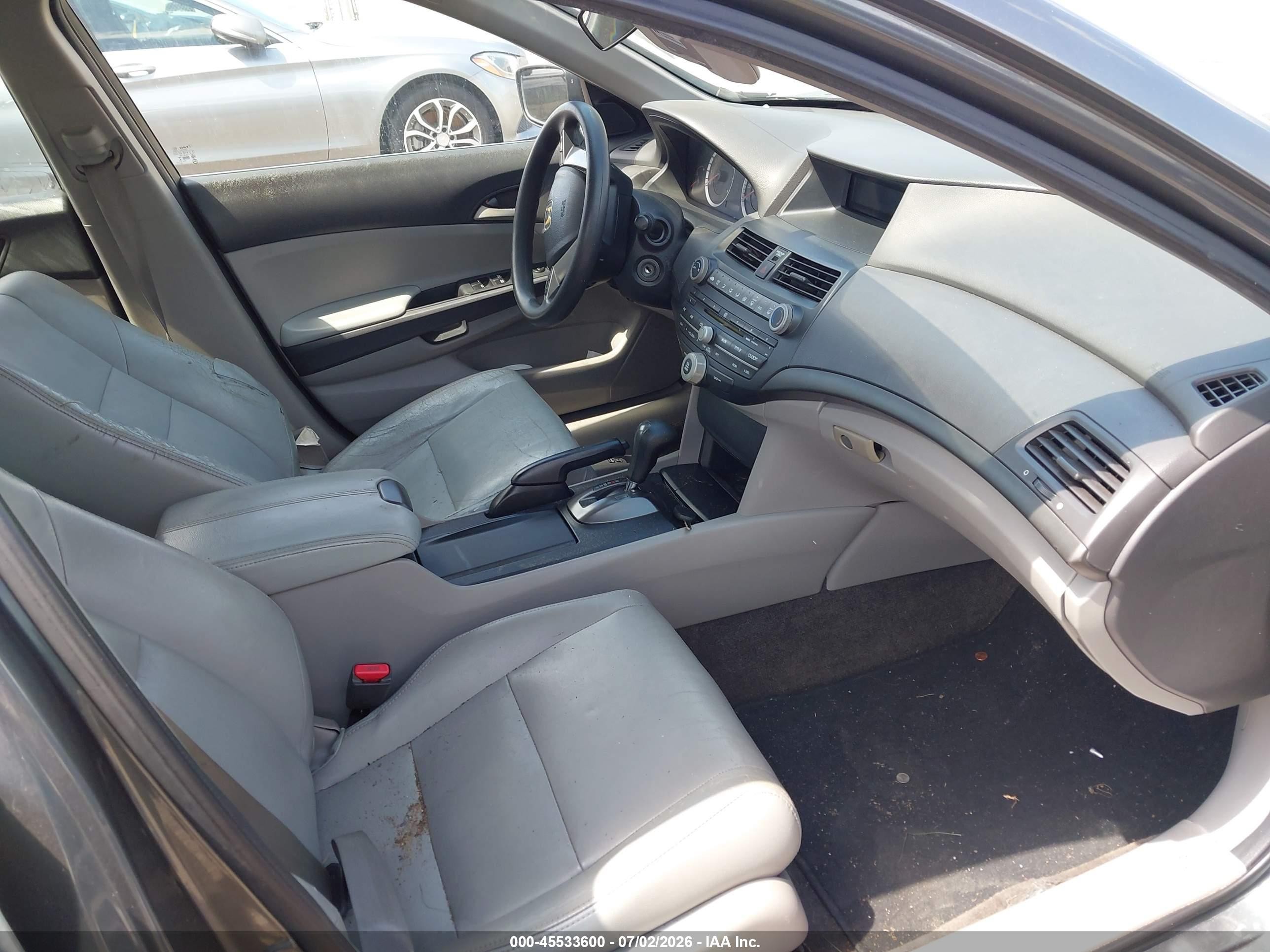 2010 Honda Accord 2.4 Lx-p Gray vin: 1HGCP2F4XAA039769