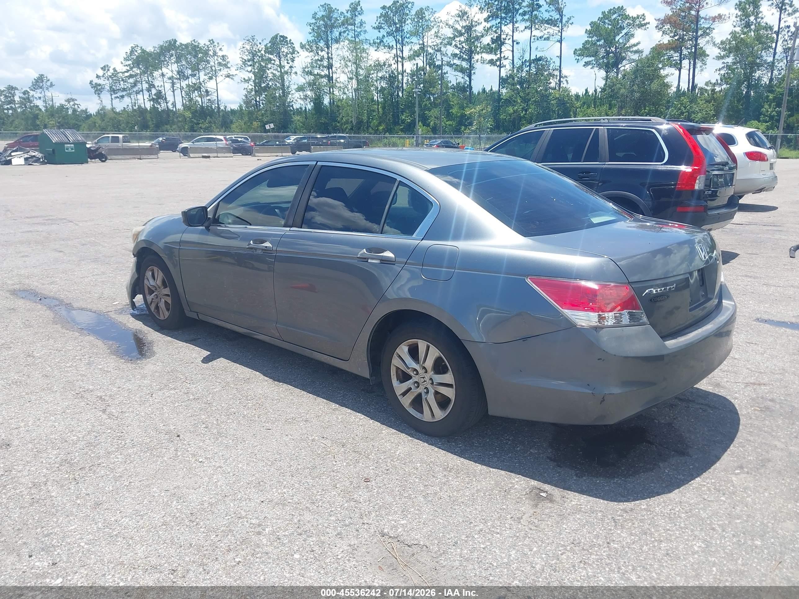2010 Honda Accord 2.4 Lx-p Gray vin: 1HGCP2F4XAA117788