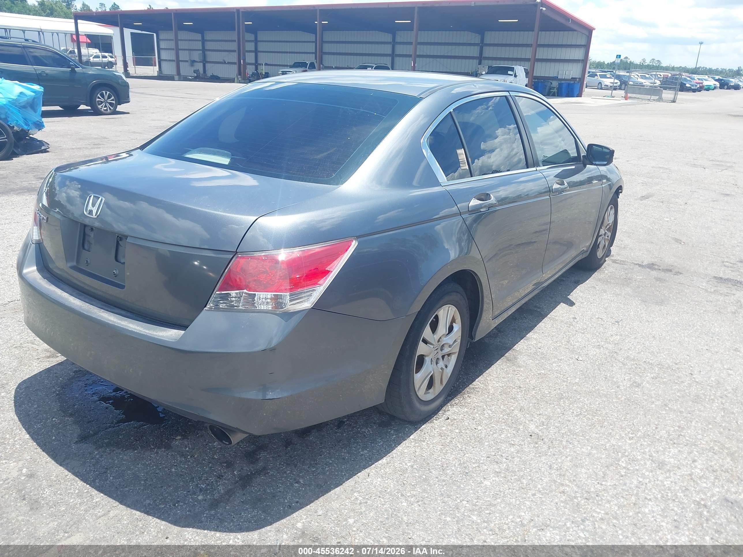 2010 Honda Accord 2.4 Lx-p Gray vin: 1HGCP2F4XAA117788