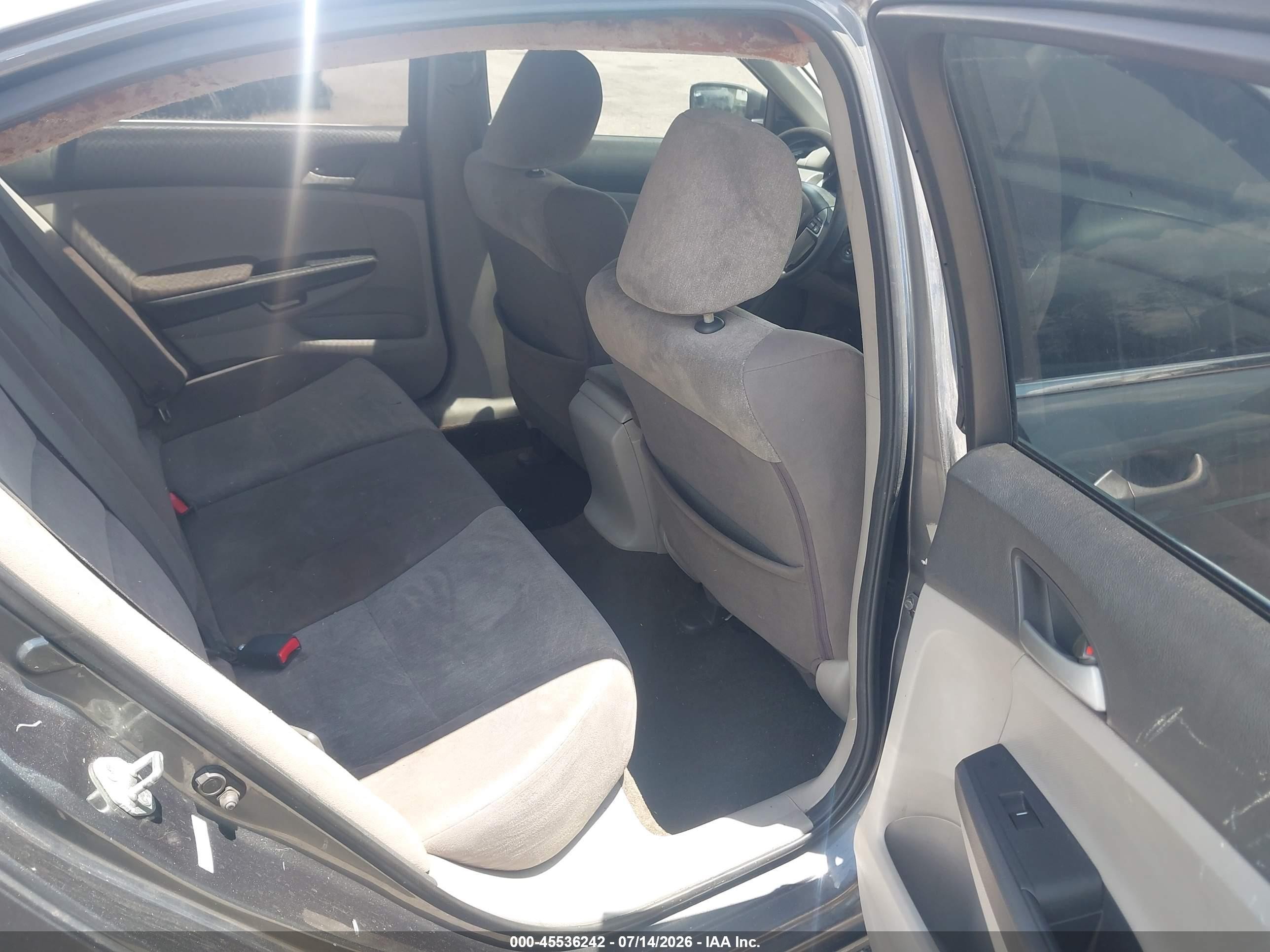 2010 Honda Accord 2.4 Lx-p Gray vin: 1HGCP2F4XAA117788