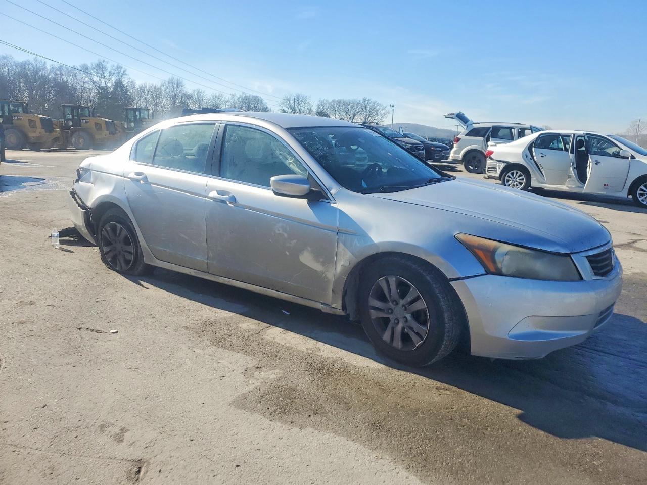 2010 Honda Accord Lxp Silver vin: 1HGCP2F4XAA124305