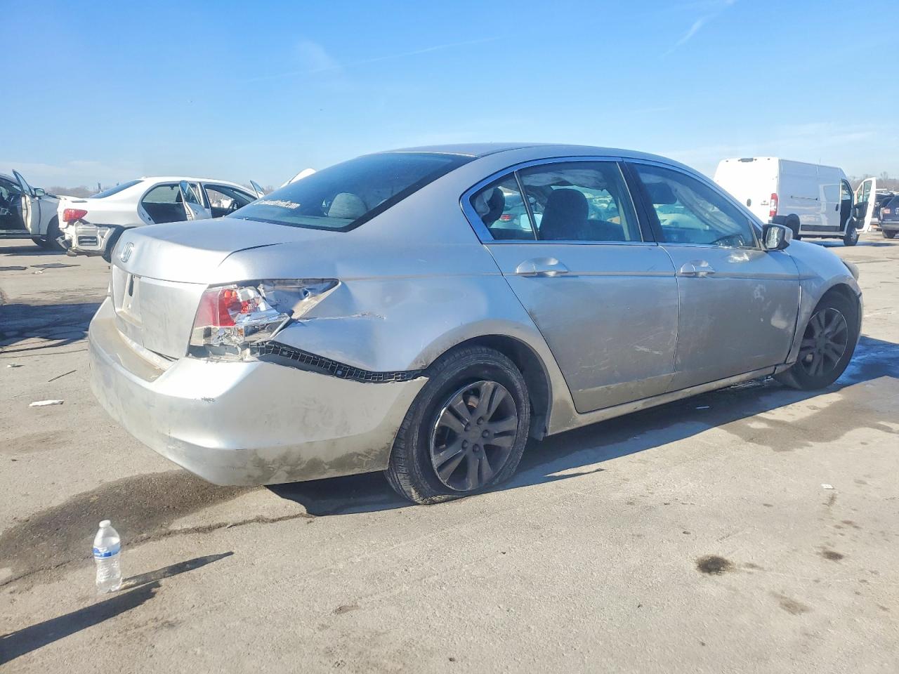 2010 Honda Accord Lxp Silver vin: 1HGCP2F4XAA124305