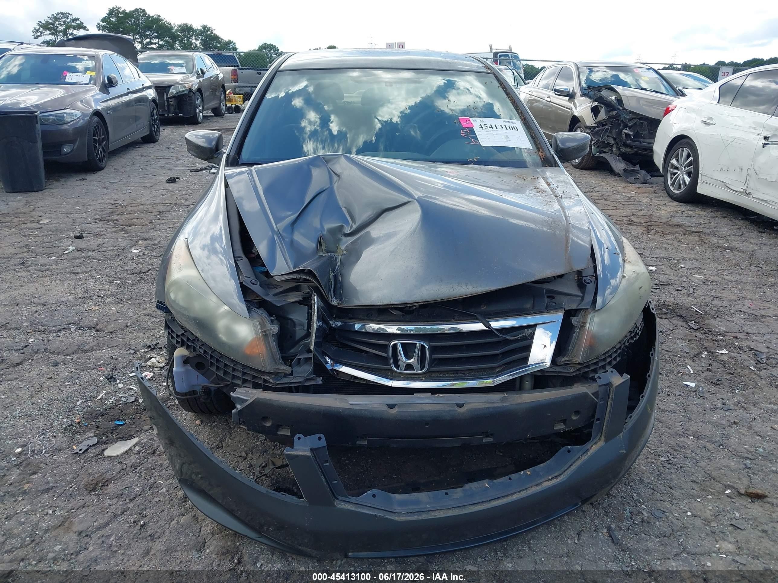 2010 Honda Accord 2.4 Lx-p Gray vin: 1HGCP2F4XAA131190