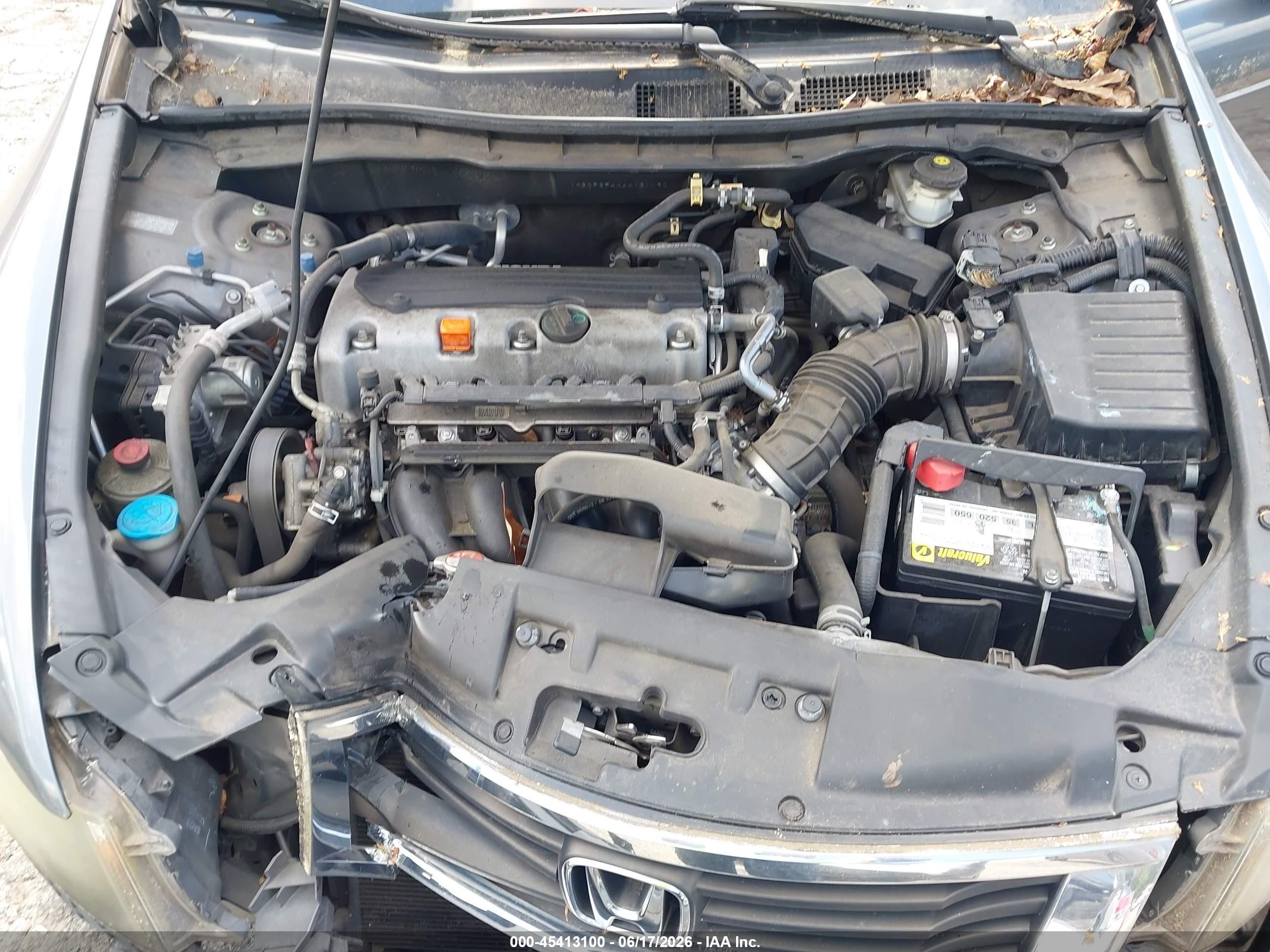 2010 Honda Accord 2.4 Lx-p Gray vin: 1HGCP2F4XAA131190