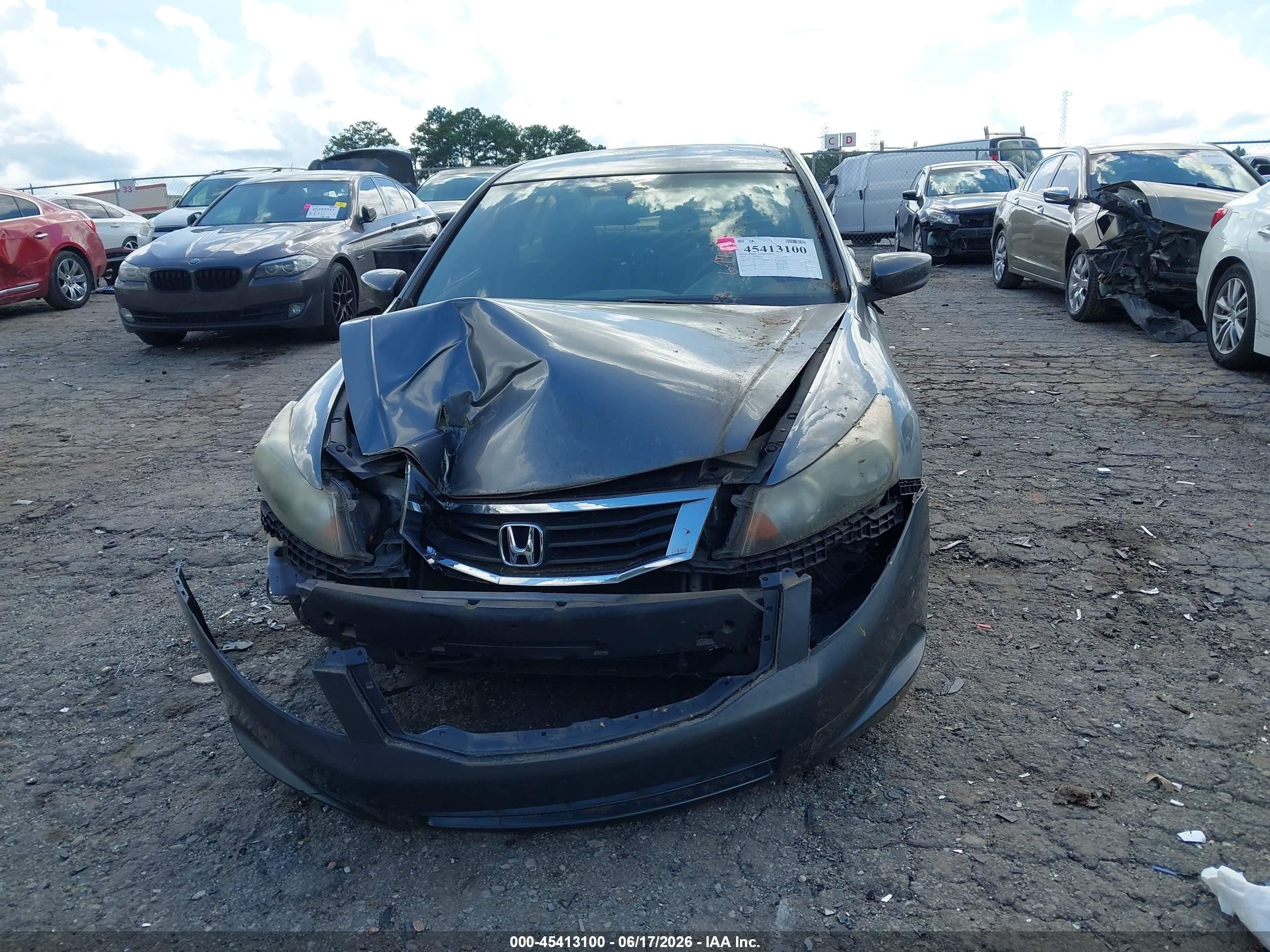 2010 Honda Accord 2.4 Lx-p Gray vin: 1HGCP2F4XAA131190