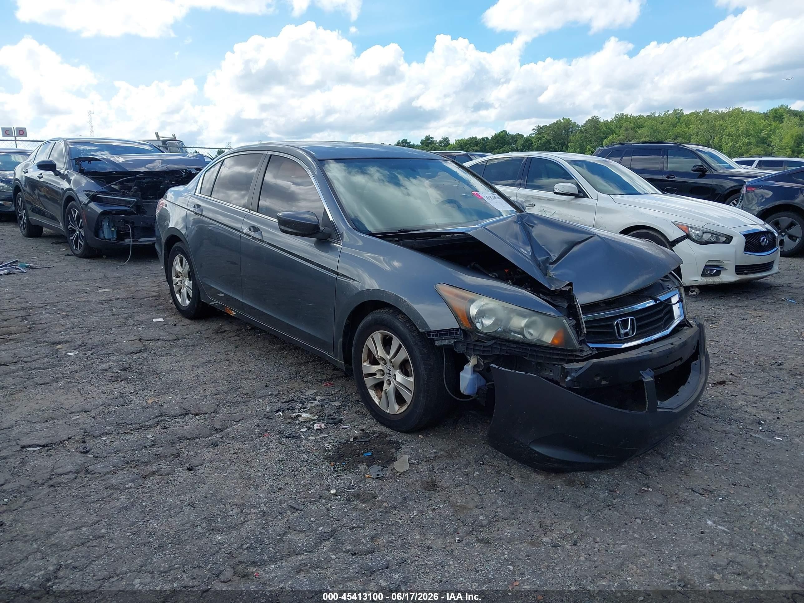 2010 Honda Accord 2.4 Lx-p Gray vin: 1HGCP2F4XAA131190