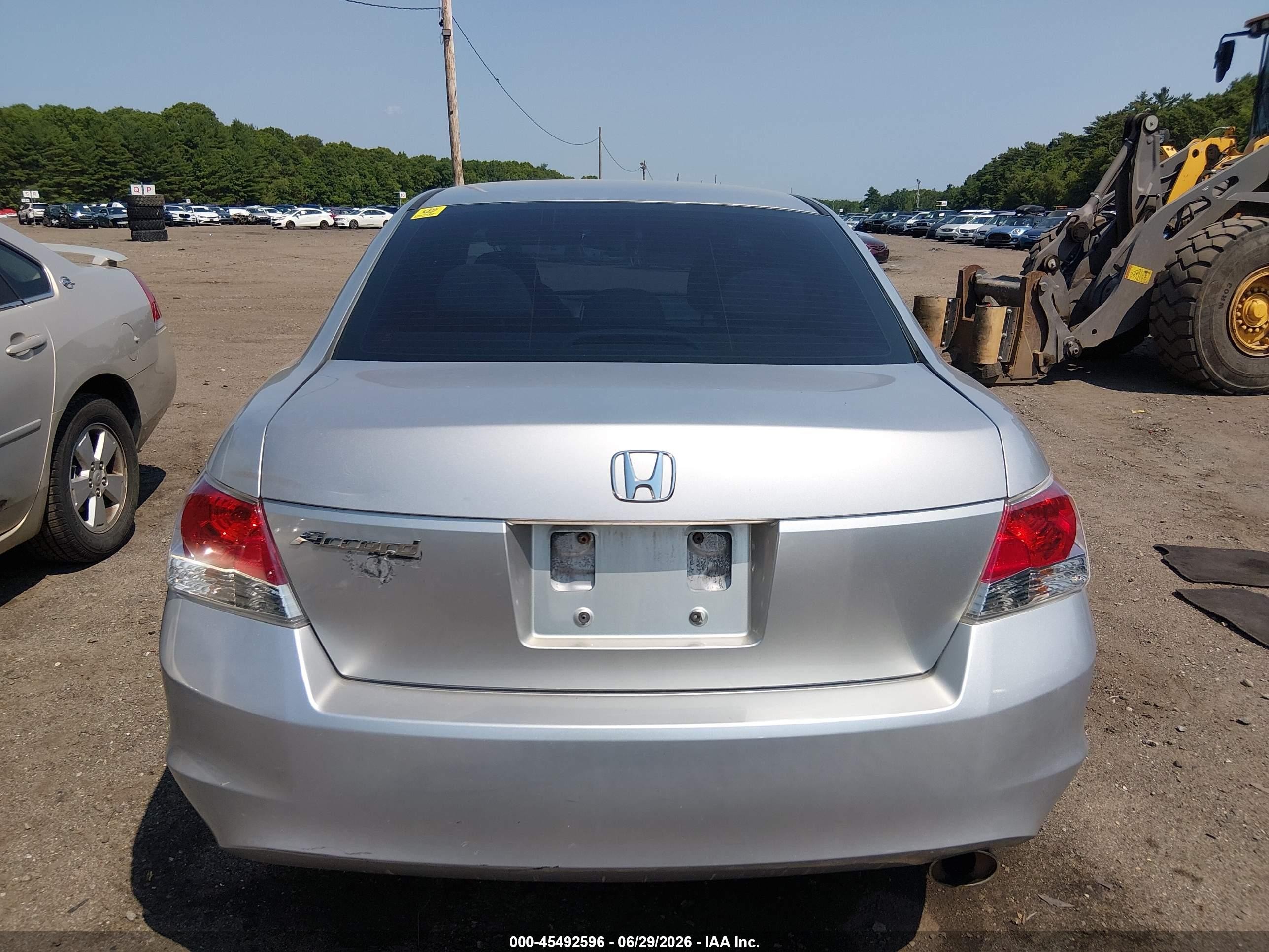 2010 Honda Accord 2.4 Lx-p Silver vin: 1HGCP2F4XAA143162