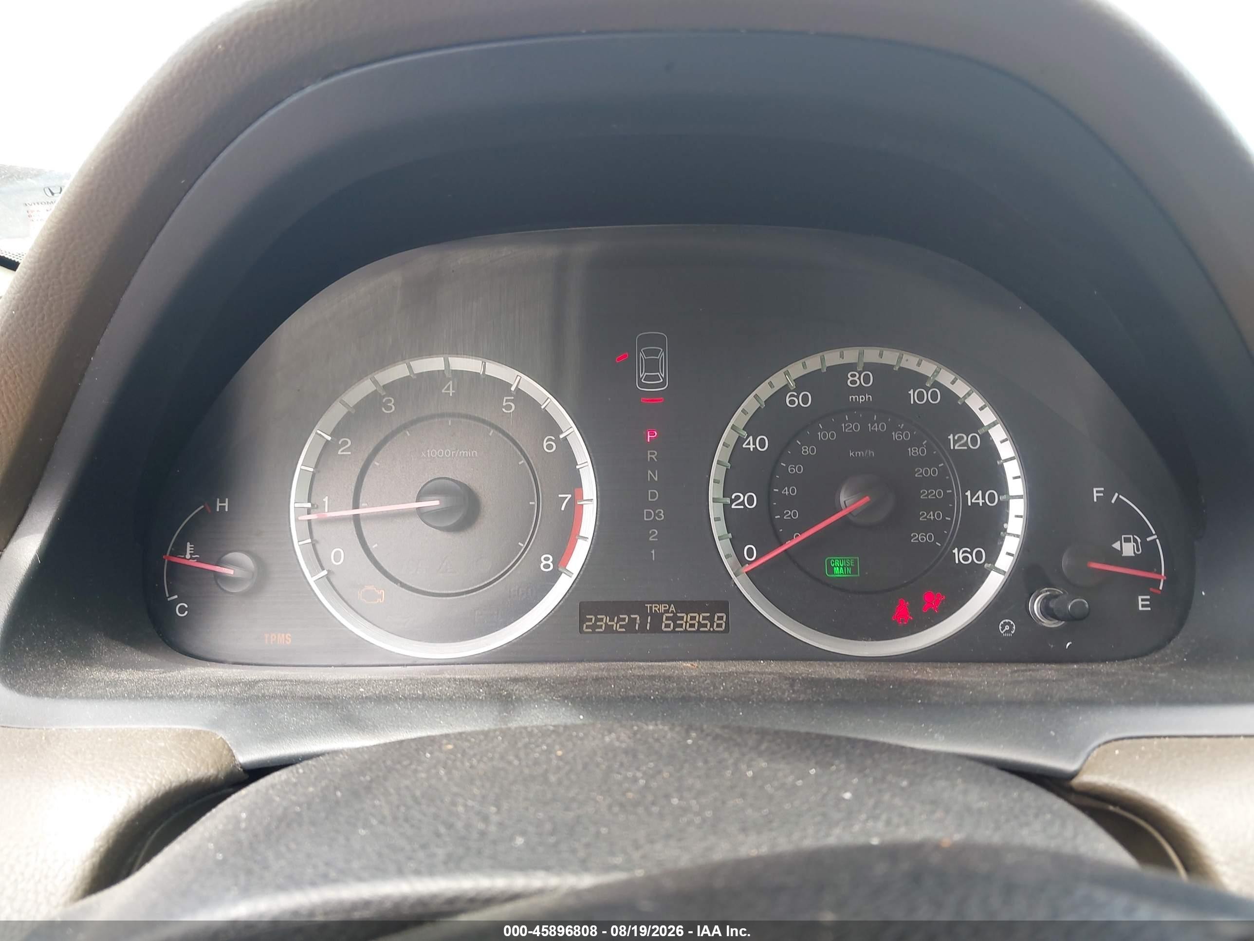 2010 Honda Accord 2.4 Lx-p Gold vin: 1HGCP2F4XAA165369