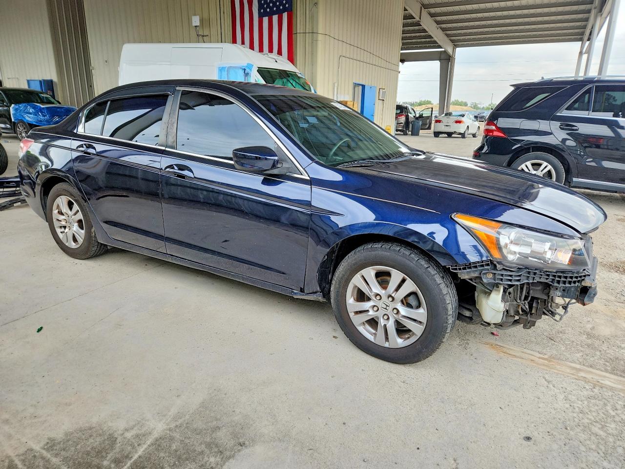 2010 Honda Accord Lxp Blue vin: 1HGCP2F4XAA180468