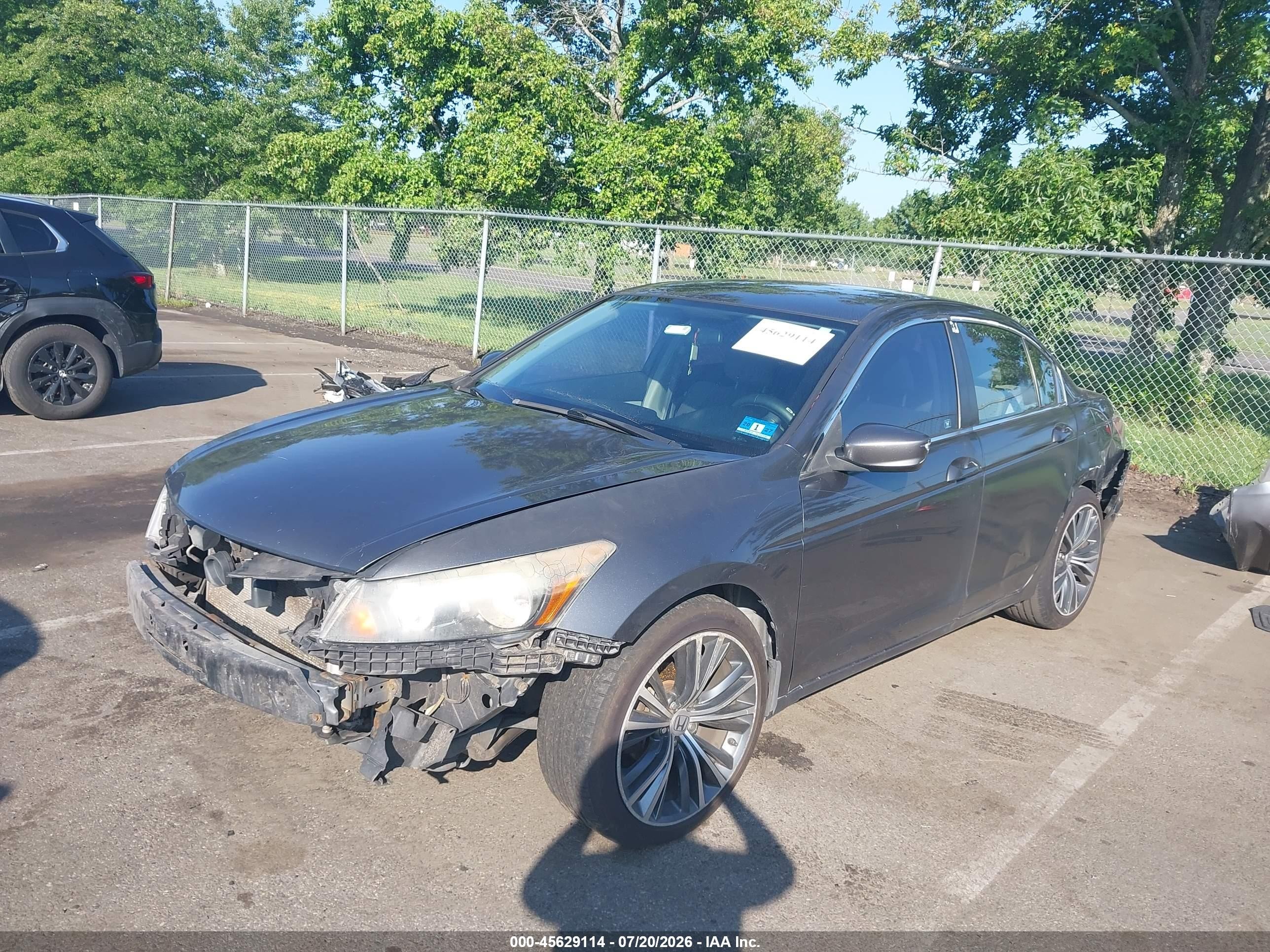 2011 Honda Accord 2.4 Lx-p Gray vin: 1HGCP2F4XBA002562