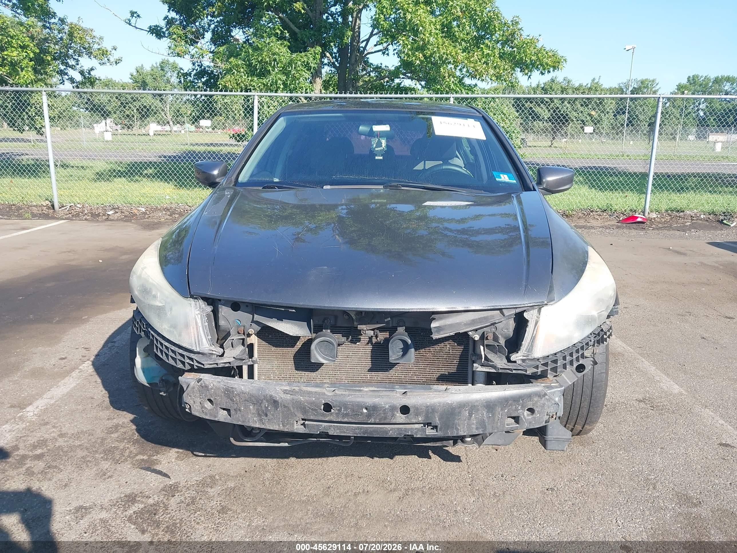 2011 Honda Accord 2.4 Lx-p Gray vin: 1HGCP2F4XBA002562