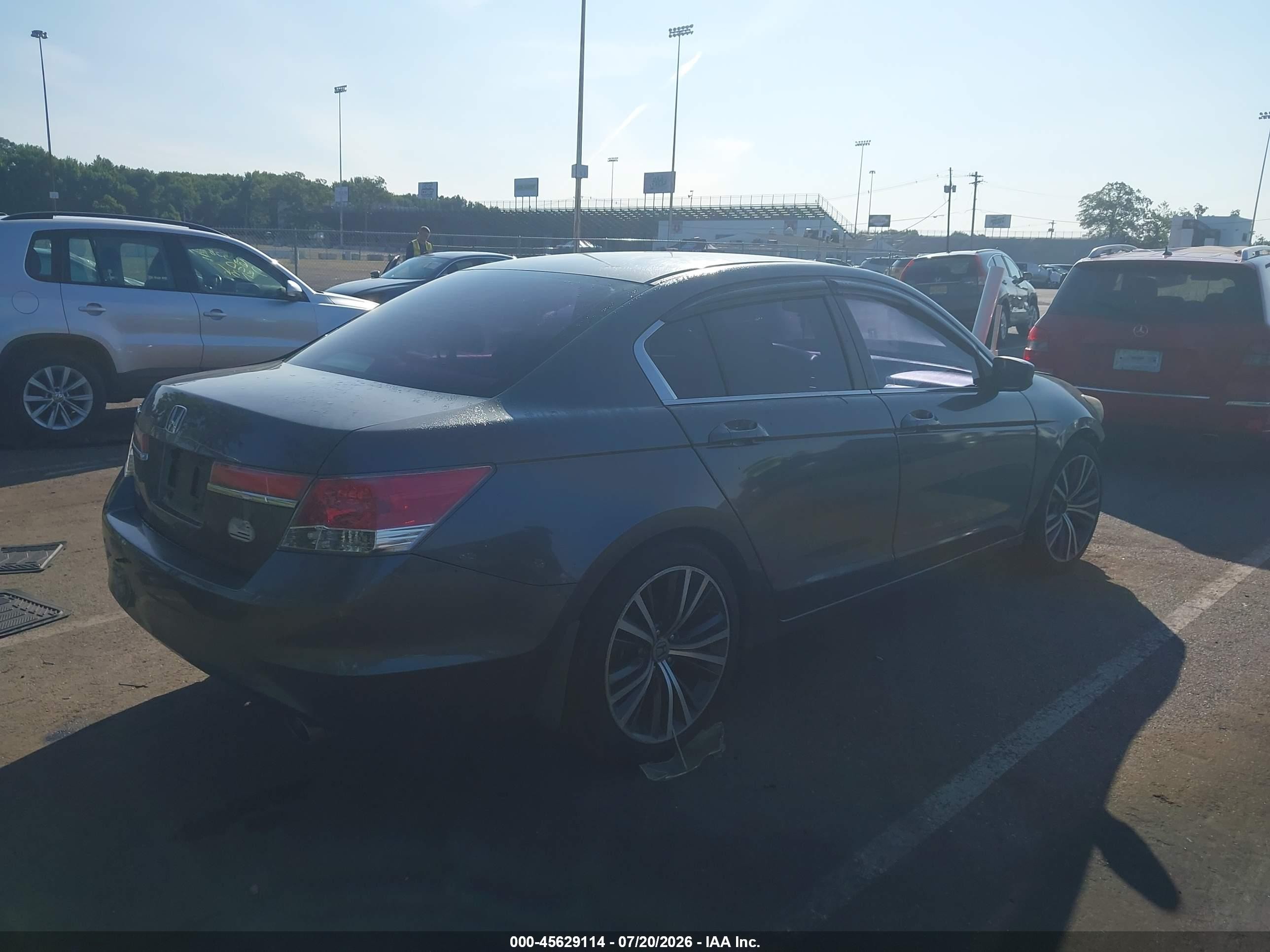 2011 Honda Accord 2.4 Lx-p Gray vin: 1HGCP2F4XBA002562