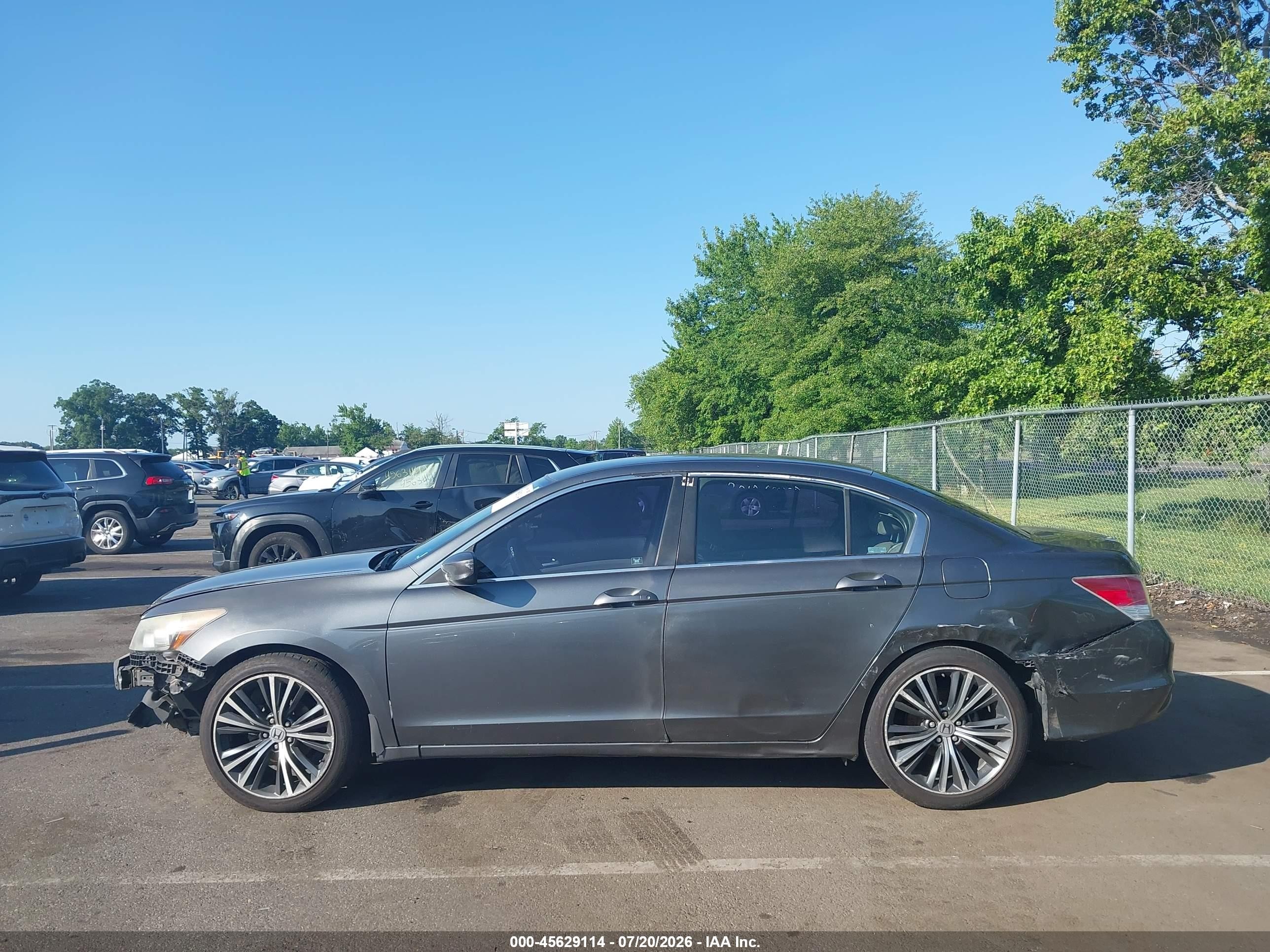 2011 Honda Accord 2.4 Lx-p Gray vin: 1HGCP2F4XBA002562