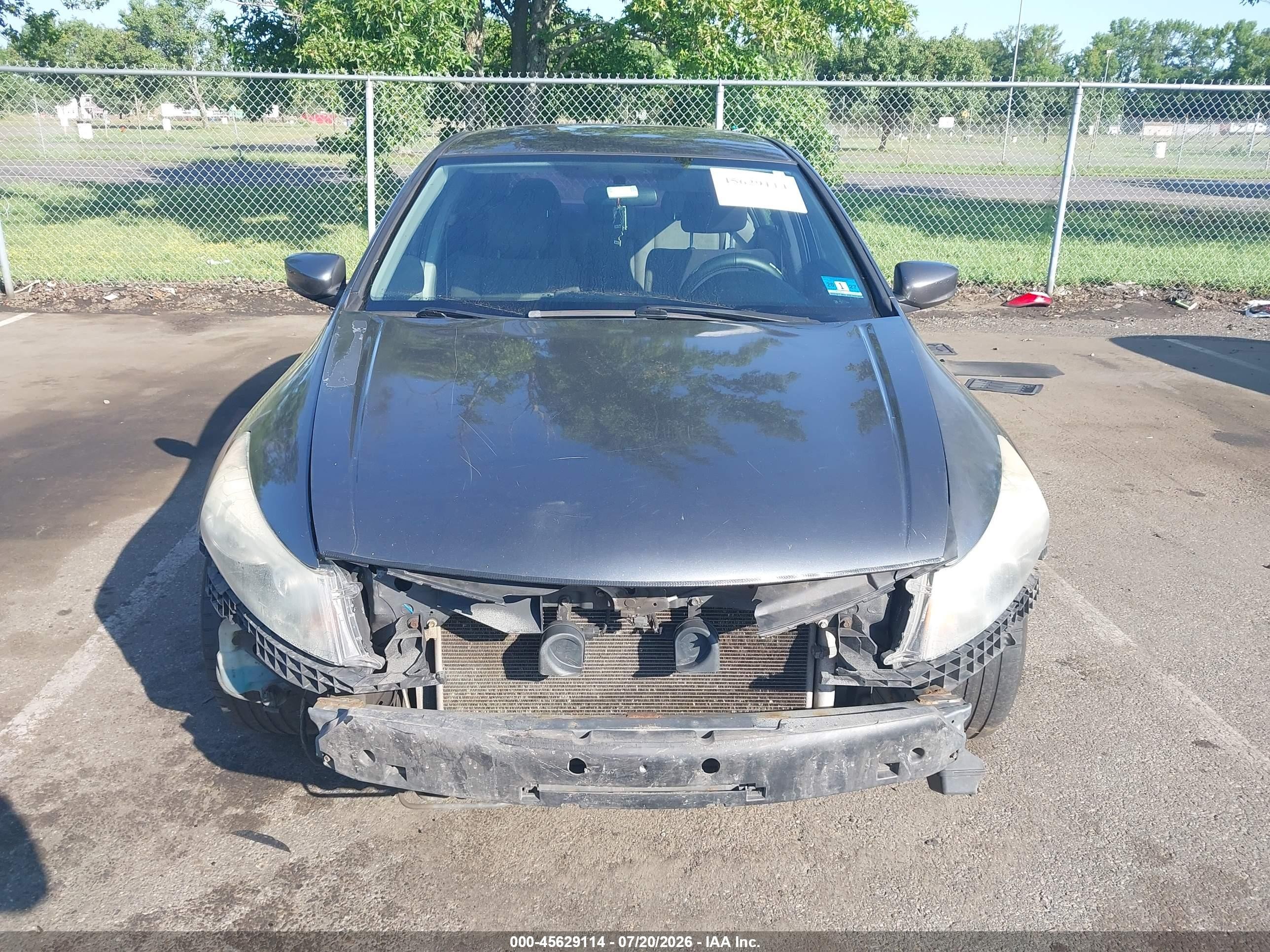 2011 Honda Accord 2.4 Lx-p Gray vin: 1HGCP2F4XBA002562