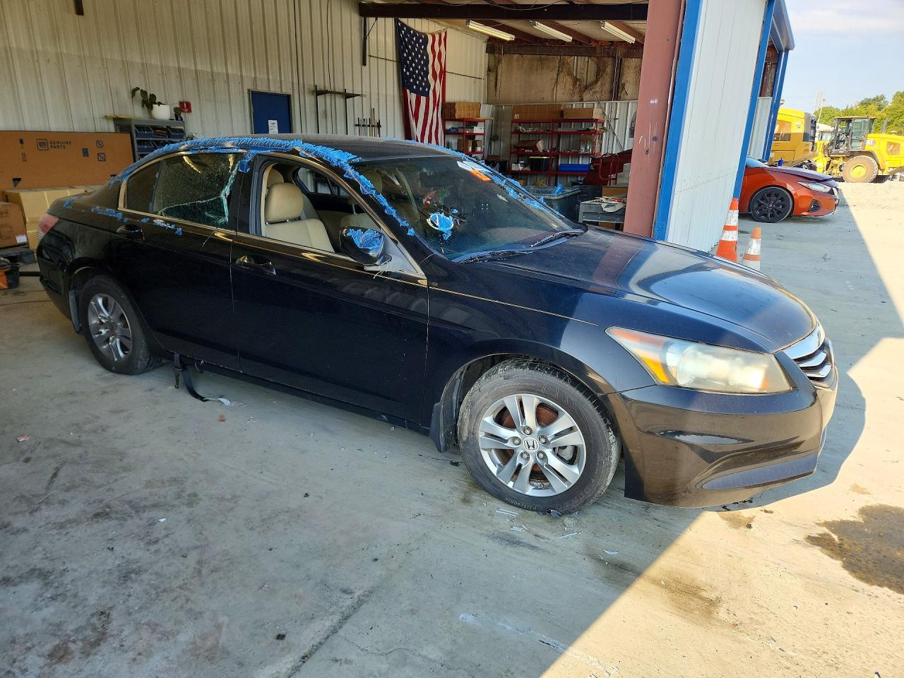 2011 Honda Accord Lxp Black vin: 1HGCP2F4XBA051857