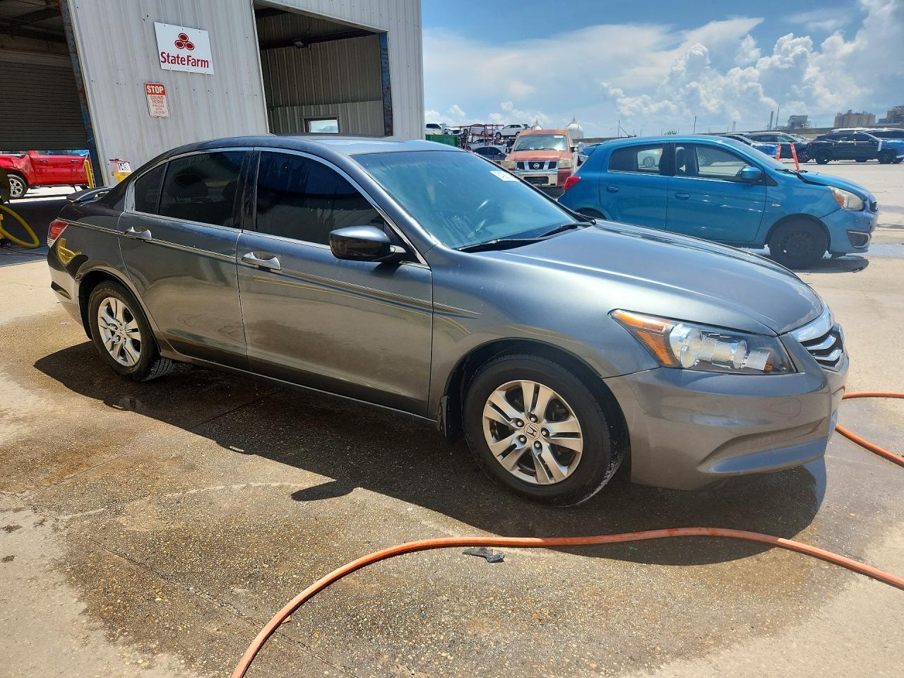 2011 Honda Accord Lxp Gray vin: 1HGCP2F4XBA073034