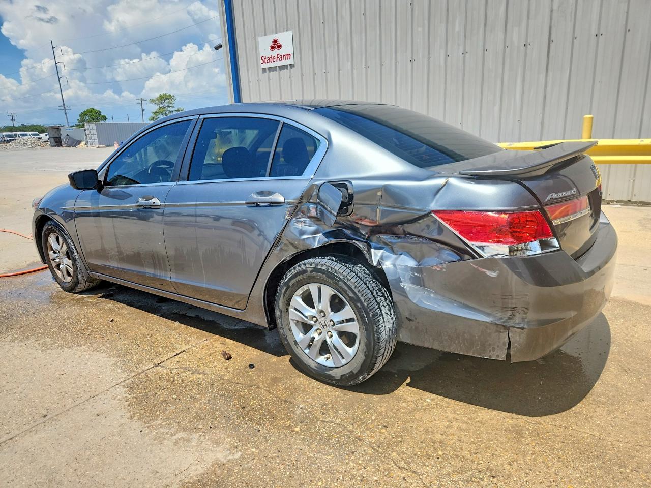 2011 Honda Accord Lxp Gray vin: 1HGCP2F4XBA073034