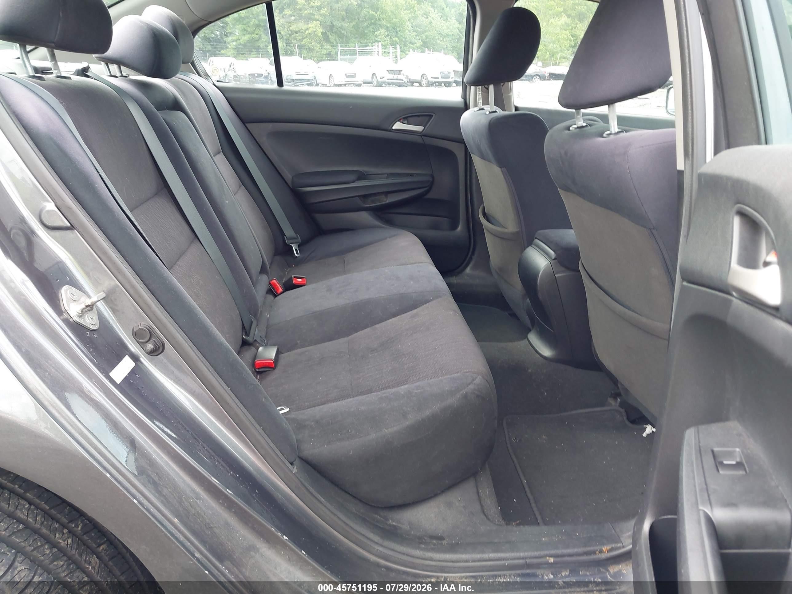 2012 Honda Accord 2.4 Lx-p Gray vin: 1HGCP2F4XCA052363
