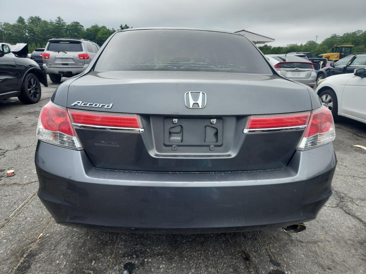2012 Honda Accord Lxp Charcoal vin: 1HGCP2F4XCA072130 Damage: Rear Emblem, Missing, Replacement Required