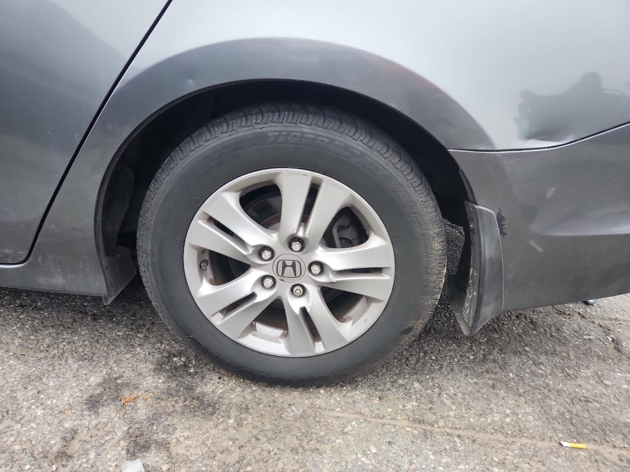 2012 Honda Accord Lxp Charcoal vin: 1HGCP2F4XCA072130 Damage: Left Qtr Panel, Multiple Dents/Paint Damage, 3